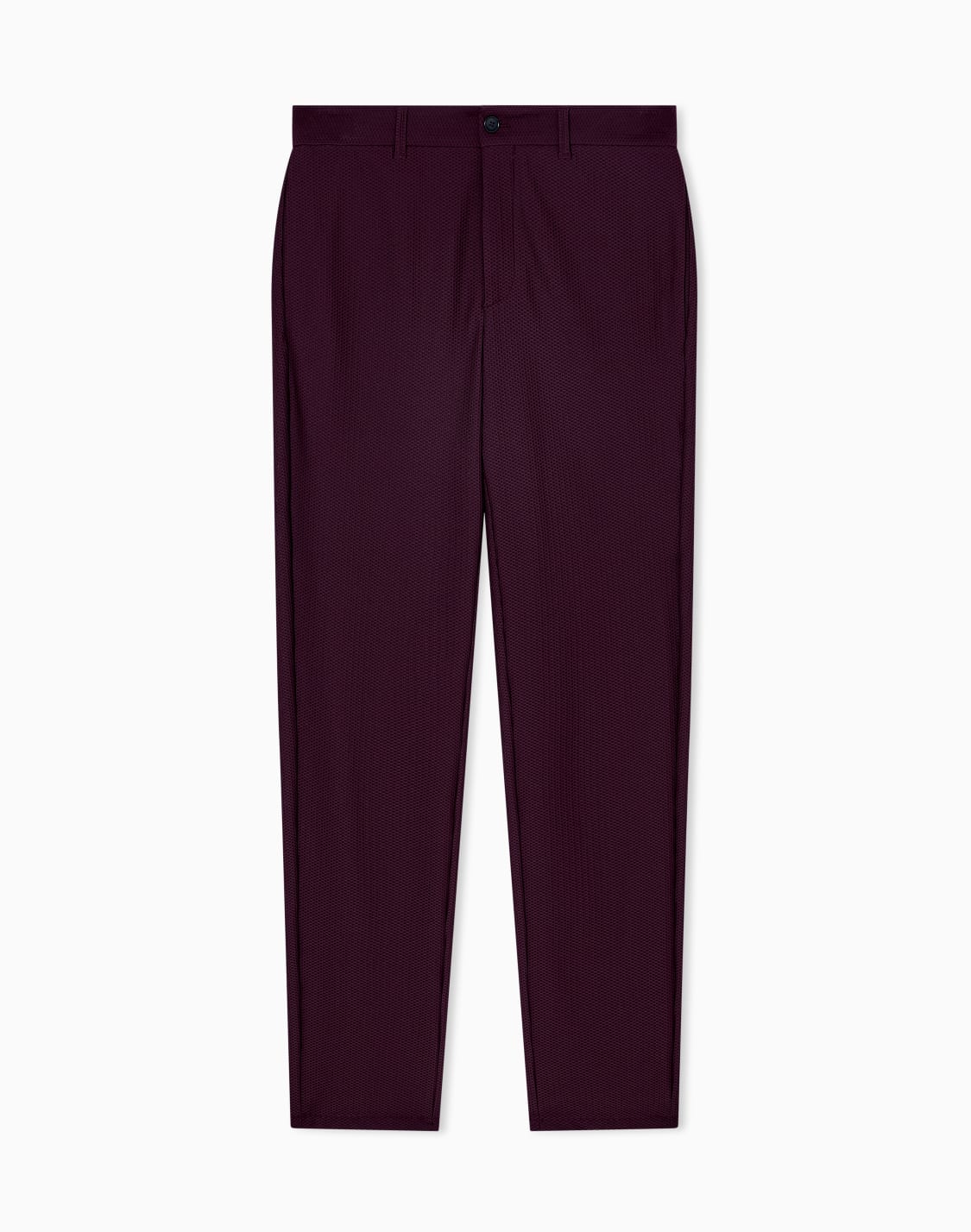 technical-waffle-flat-front-trousers-burgundy--giorgio-armani