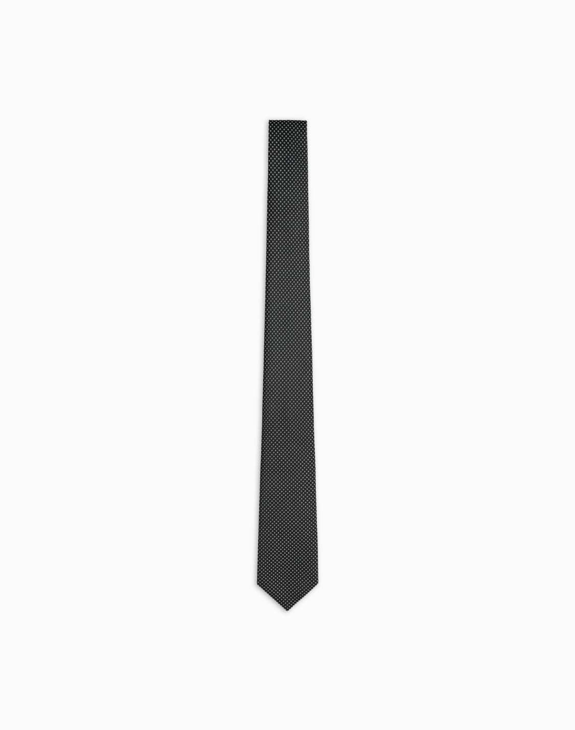 silk-tie-with-jacquard-micro-pattern-black--giorgio-armani