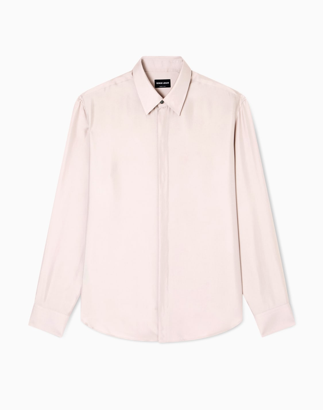 regular-fit-shirt-in-silk-twill-beige--giorgio-armani