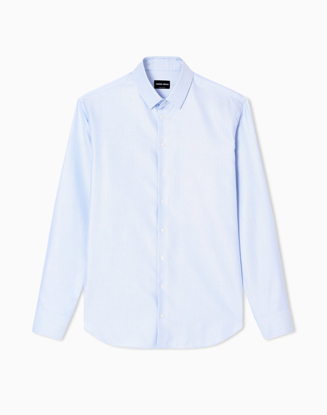 regular-fit-shirt-made-from-micro-woven-cotton-white--giorgio-armani