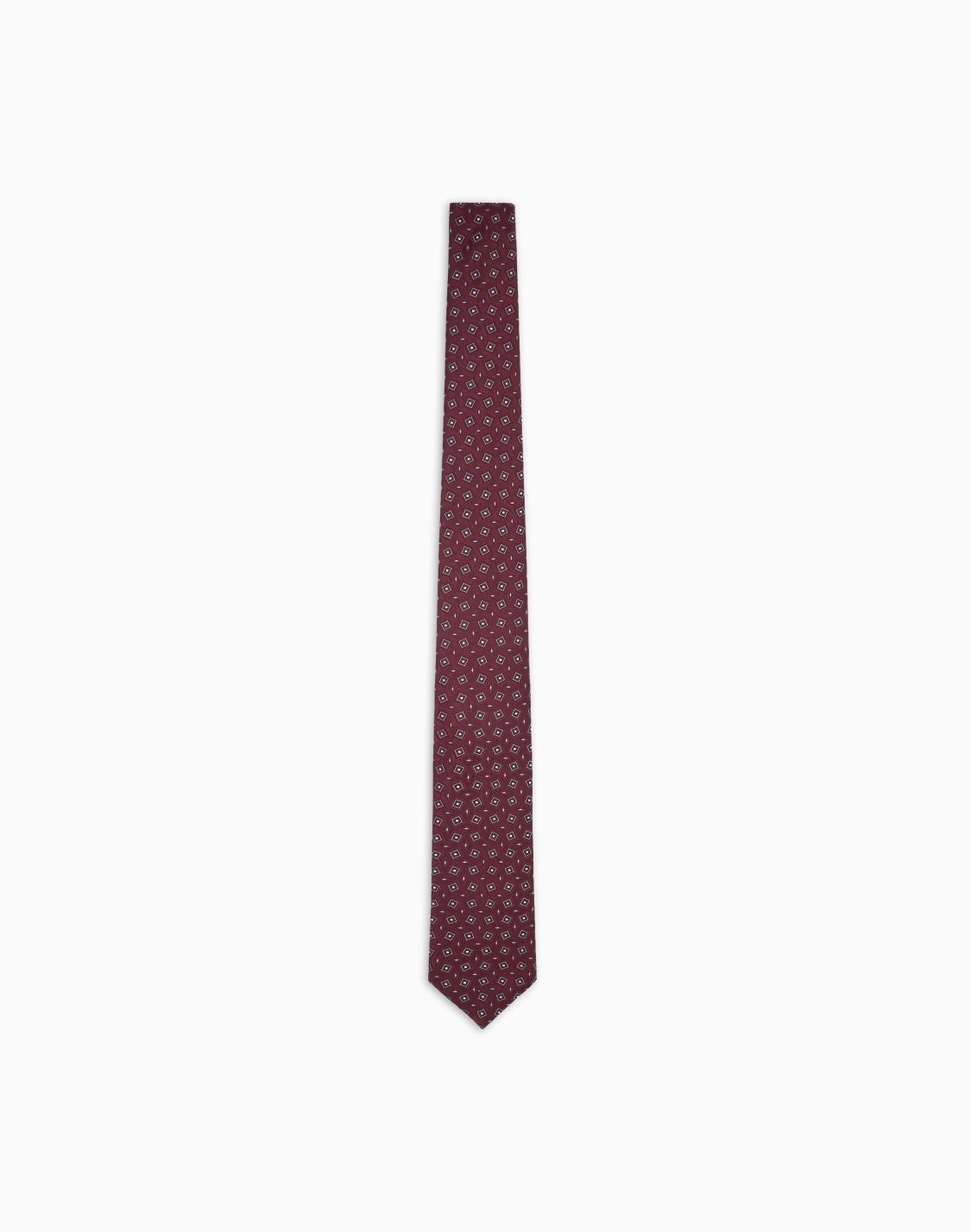 silk-tie-with-geometric-jacquard-motif-red--giorgio-armani