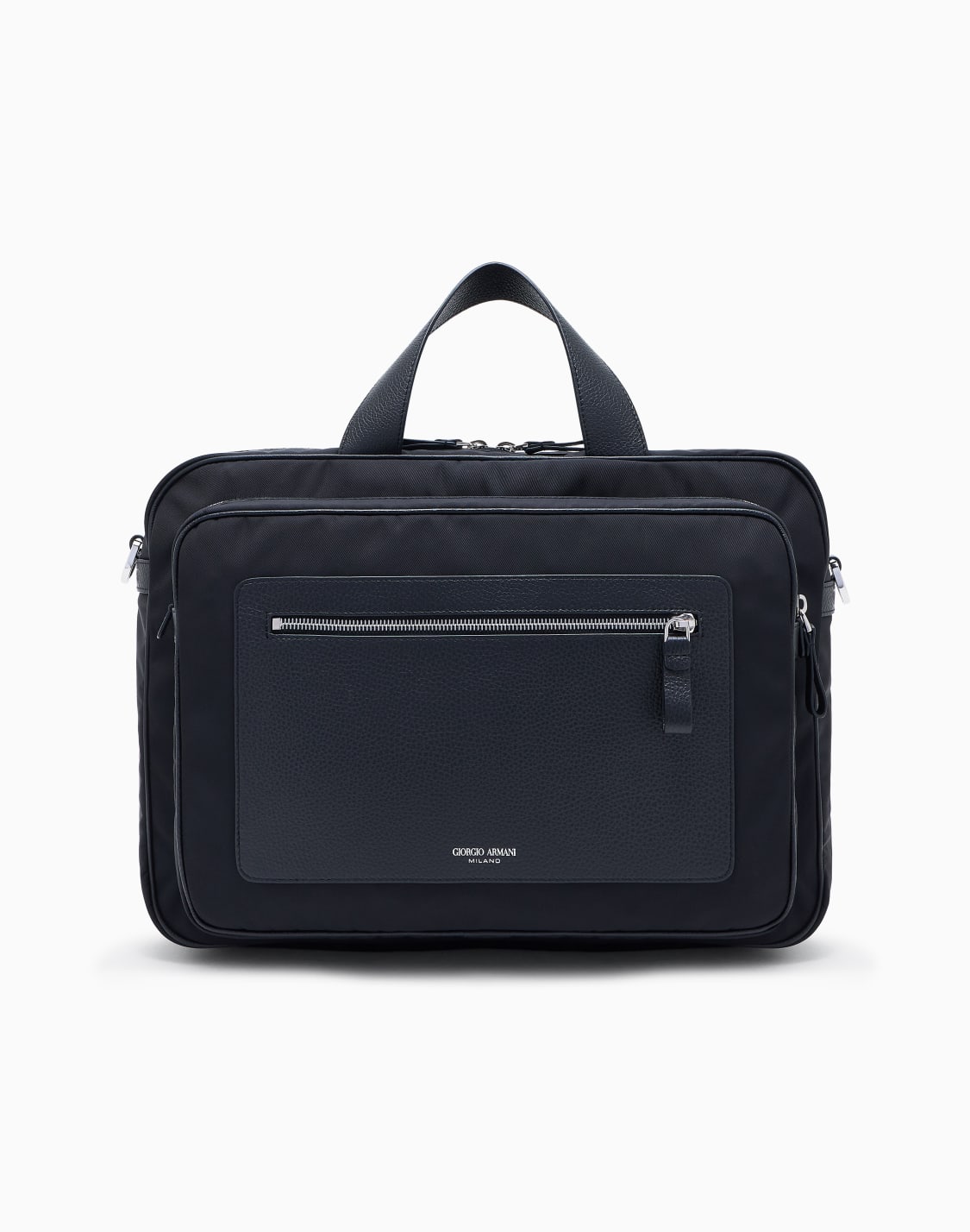 briefcase-in-nylon-e-pelle-granata-asv-nero--giorgio-armani
