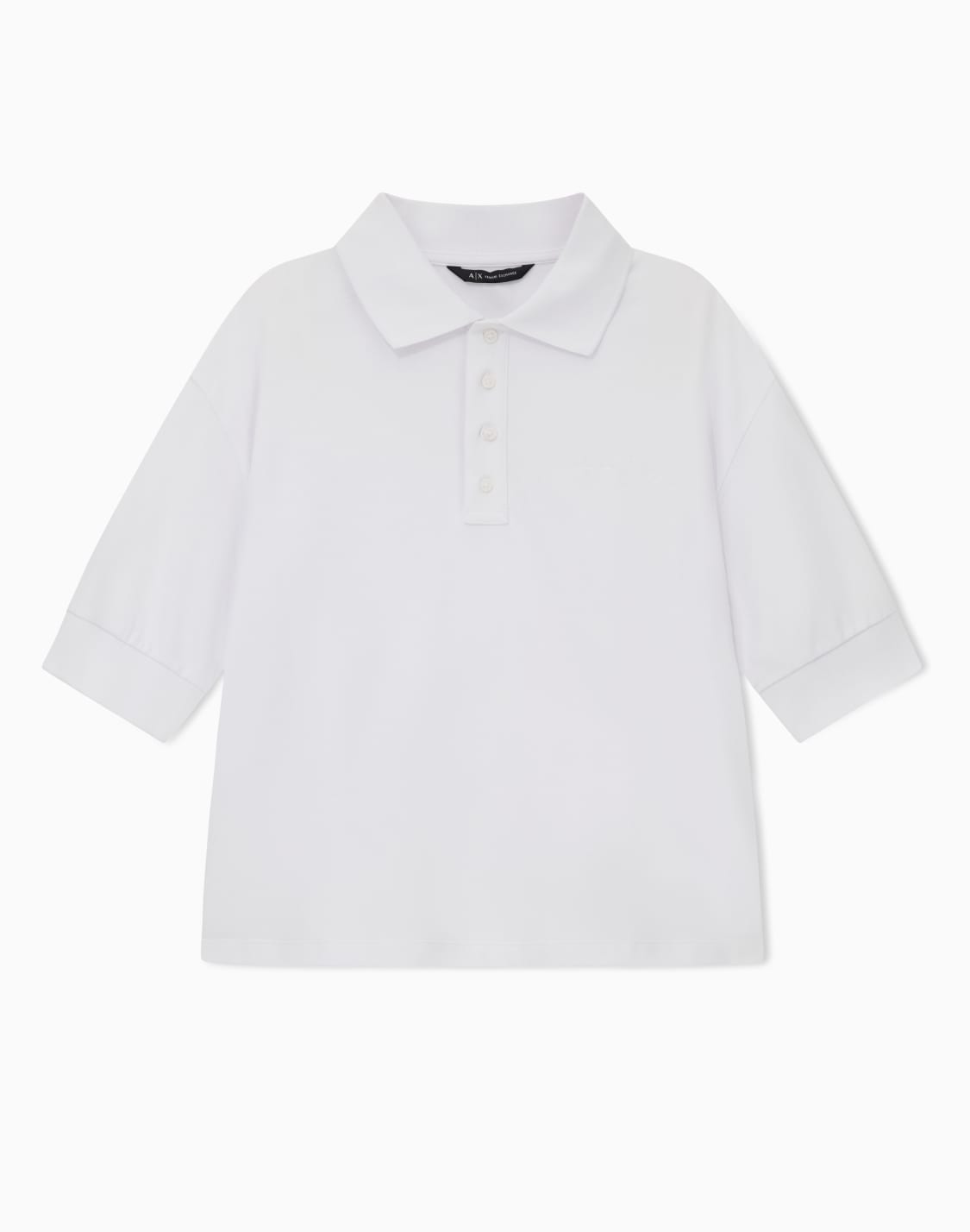 polo-de-piqu-elstico-con-logotipo-blanco--armani-exchange
