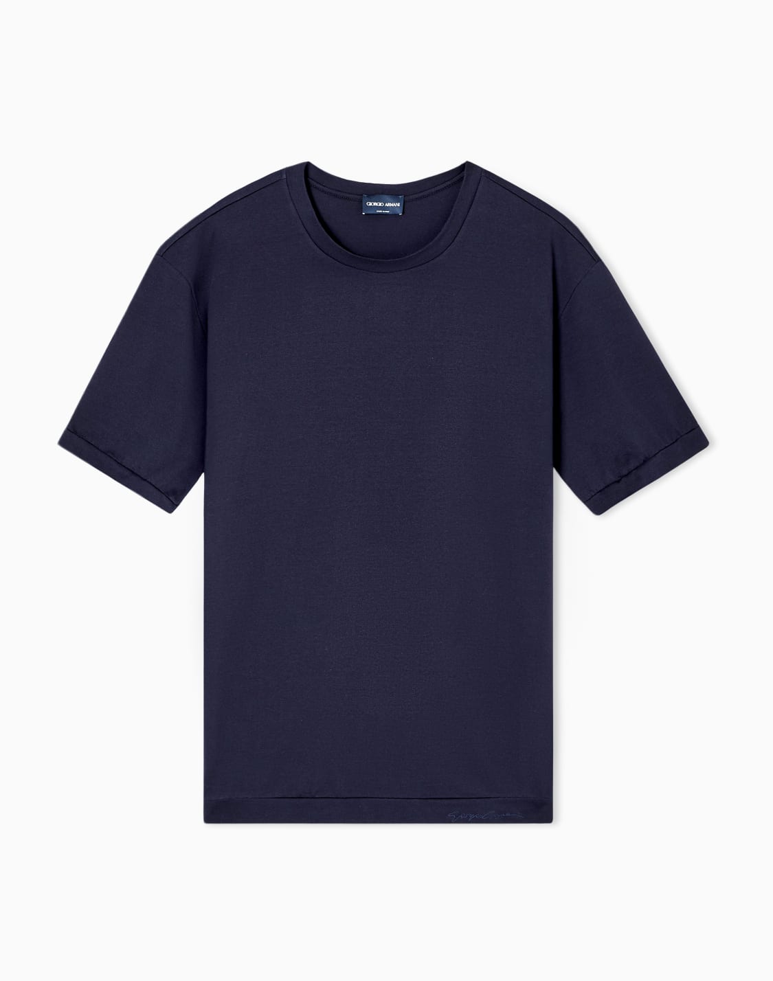 t-shirt-mit-rundhalsausschnitt-aus-baumwoll-jersey-blau--giorgio-armani