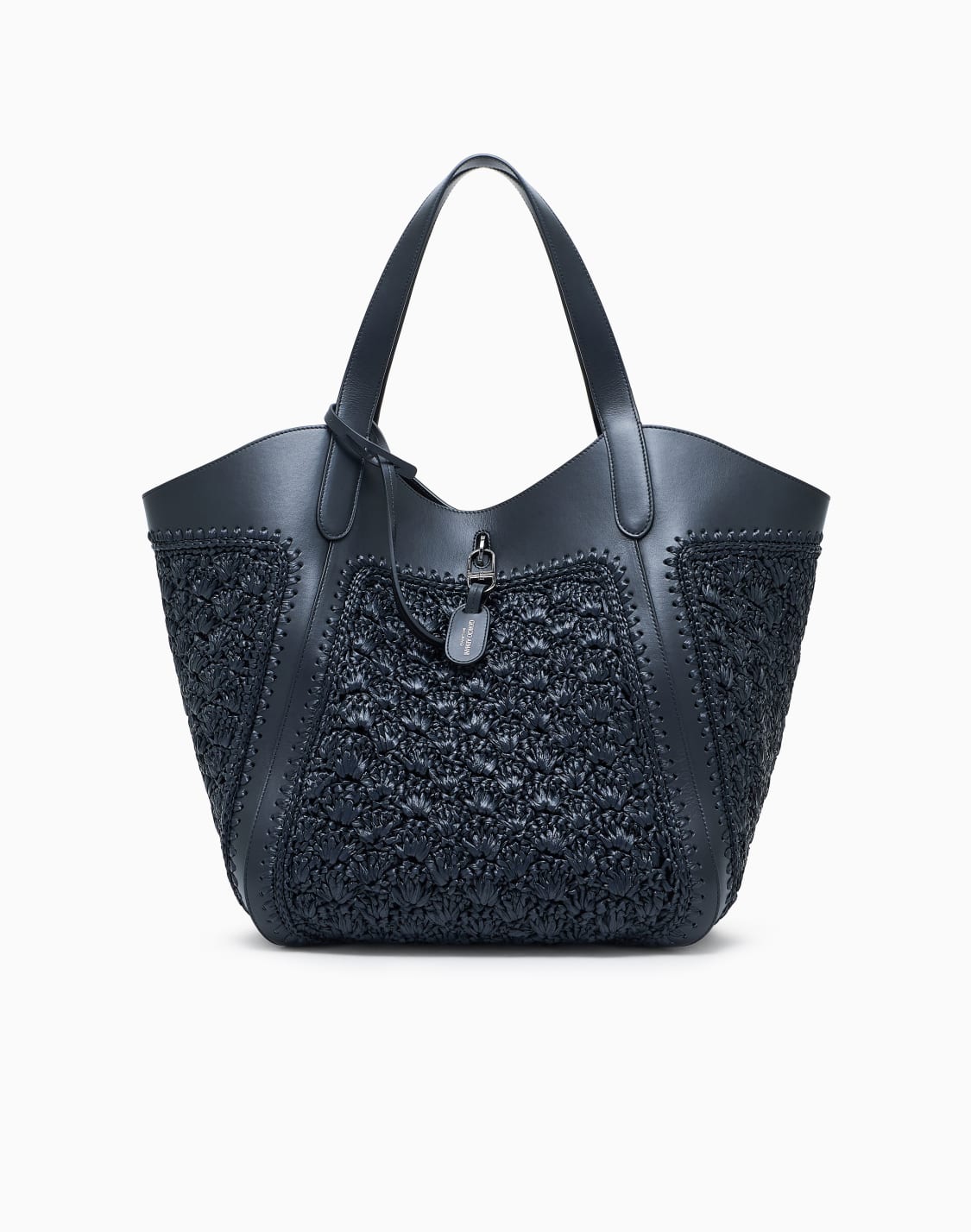 large-handbag-in-leather-and-fan-stitch-raffia-black--giorgio-armani