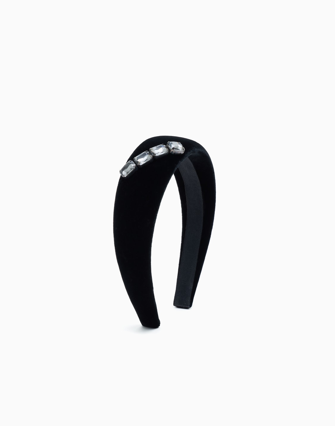 crystal-embellished-velvet-headband-black--giorgio-armani