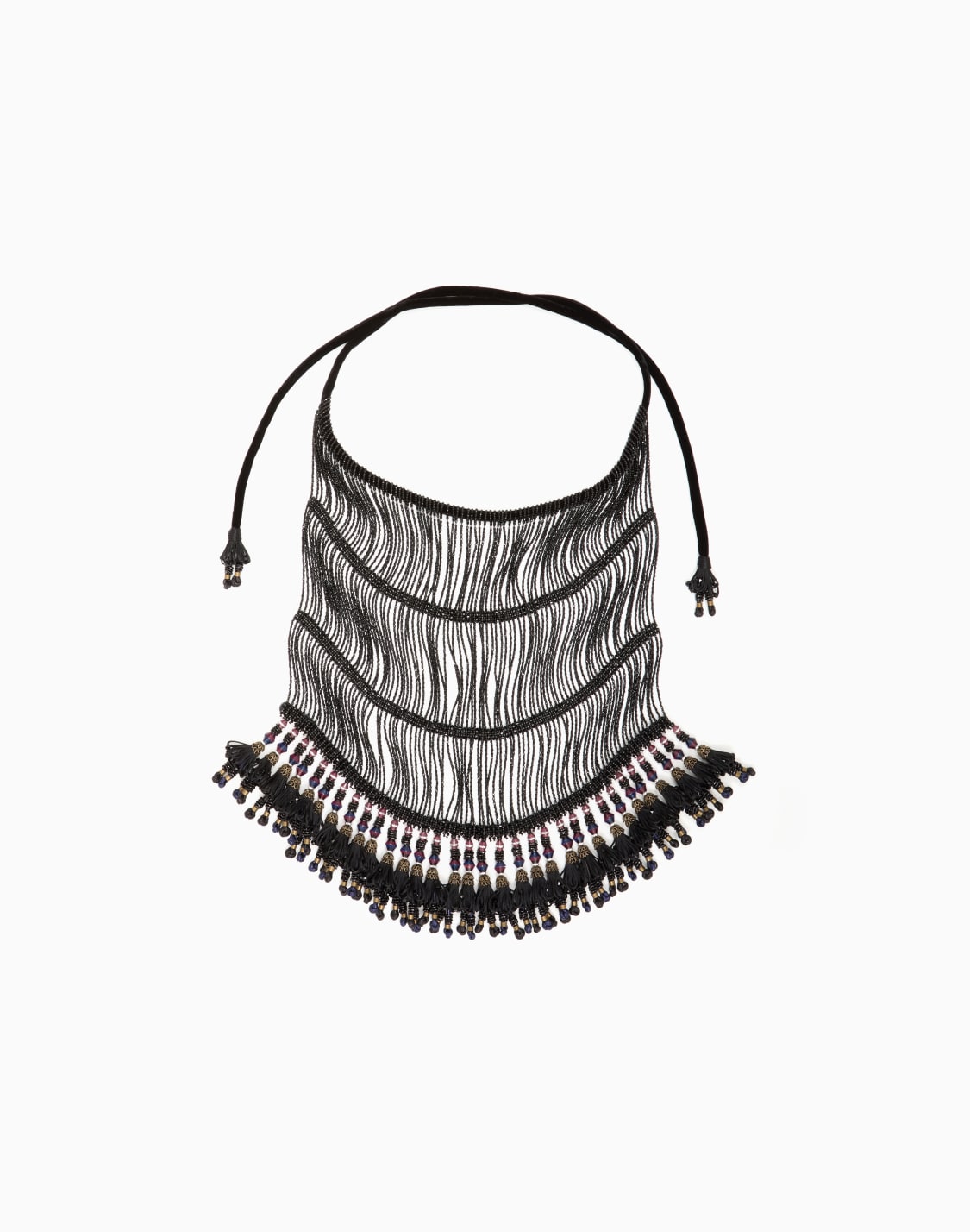 long-necklace-with-fringes-black--giorgio-armani