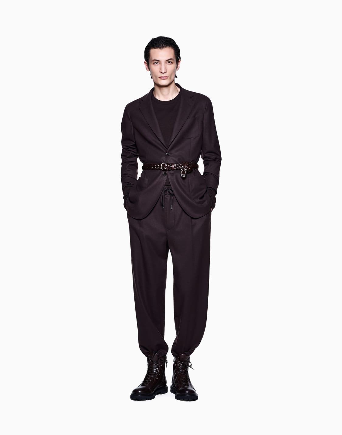 pull-manches-longues-en-interlock-de-pur-cachemire-marron--giorgio-armani