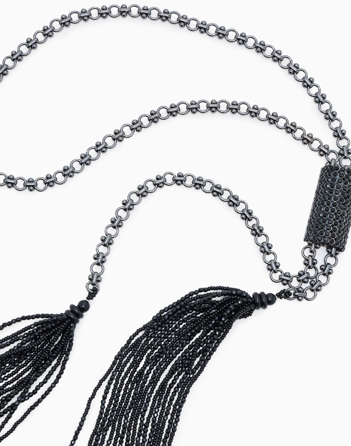 long-chain-necklace-with-beaded-tassels-black--giorgio-armani