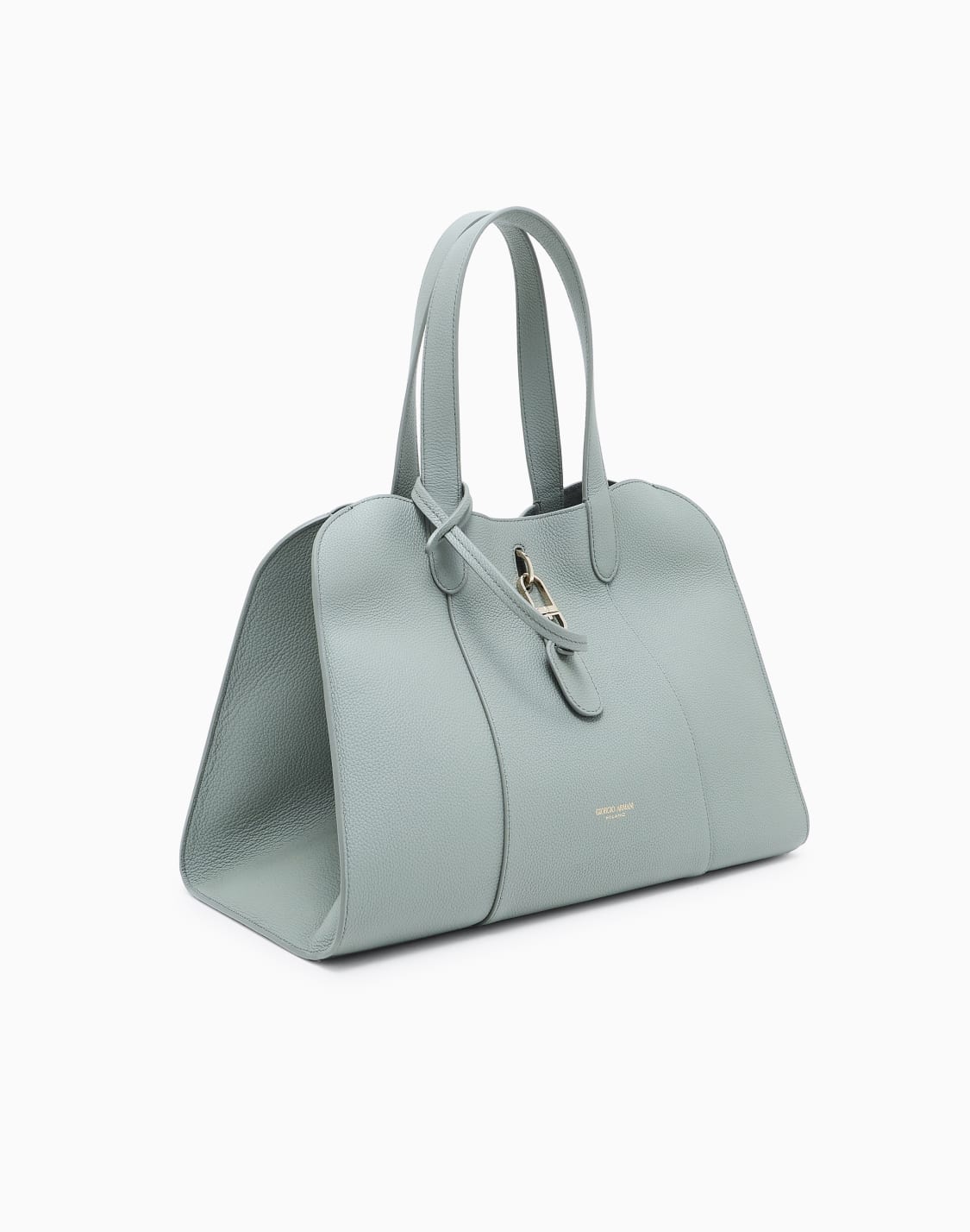 large-pebbled-leather-tote-bag-green--giorgio-armani