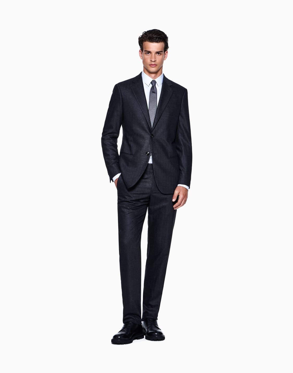 regular-fit-shirt-made-from-micro-woven-cotton-white--giorgio-armani