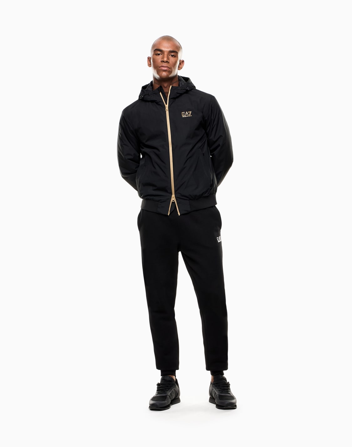 core-identity-hooded-bomber-in-technical-fabric-black--ea7