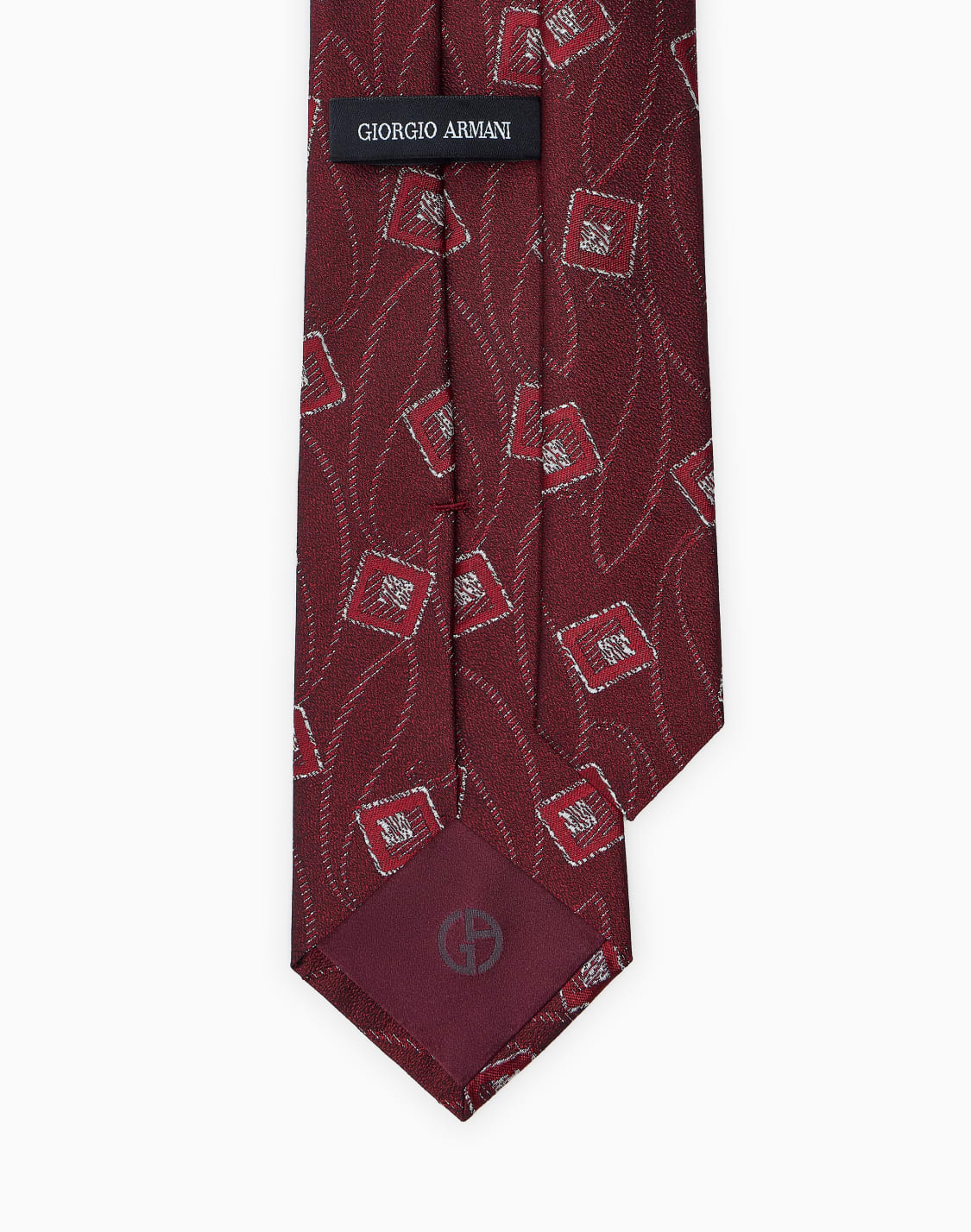 cravatta-in-seta-jacquard-rosso--giorgio-armani