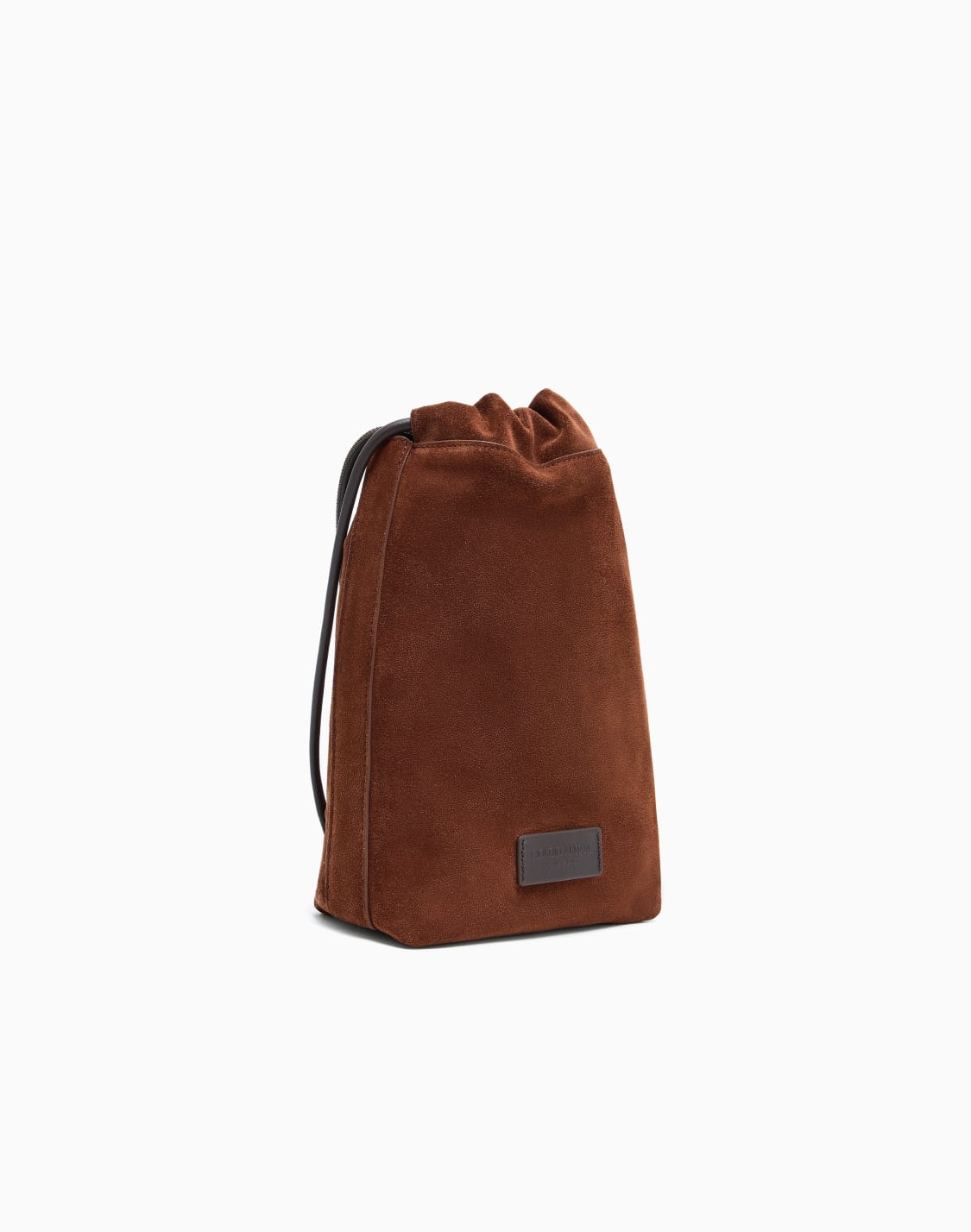 mini-sacca-in-suede-e-pelle-di-vitello-marrone--giorgio-armani