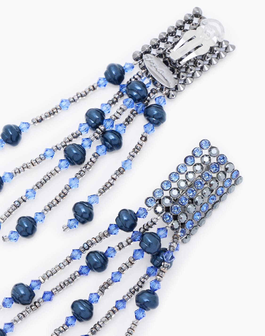 brass-clip-on-earrings-with-beads-and-rhinestones-blue--giorgio-armani
