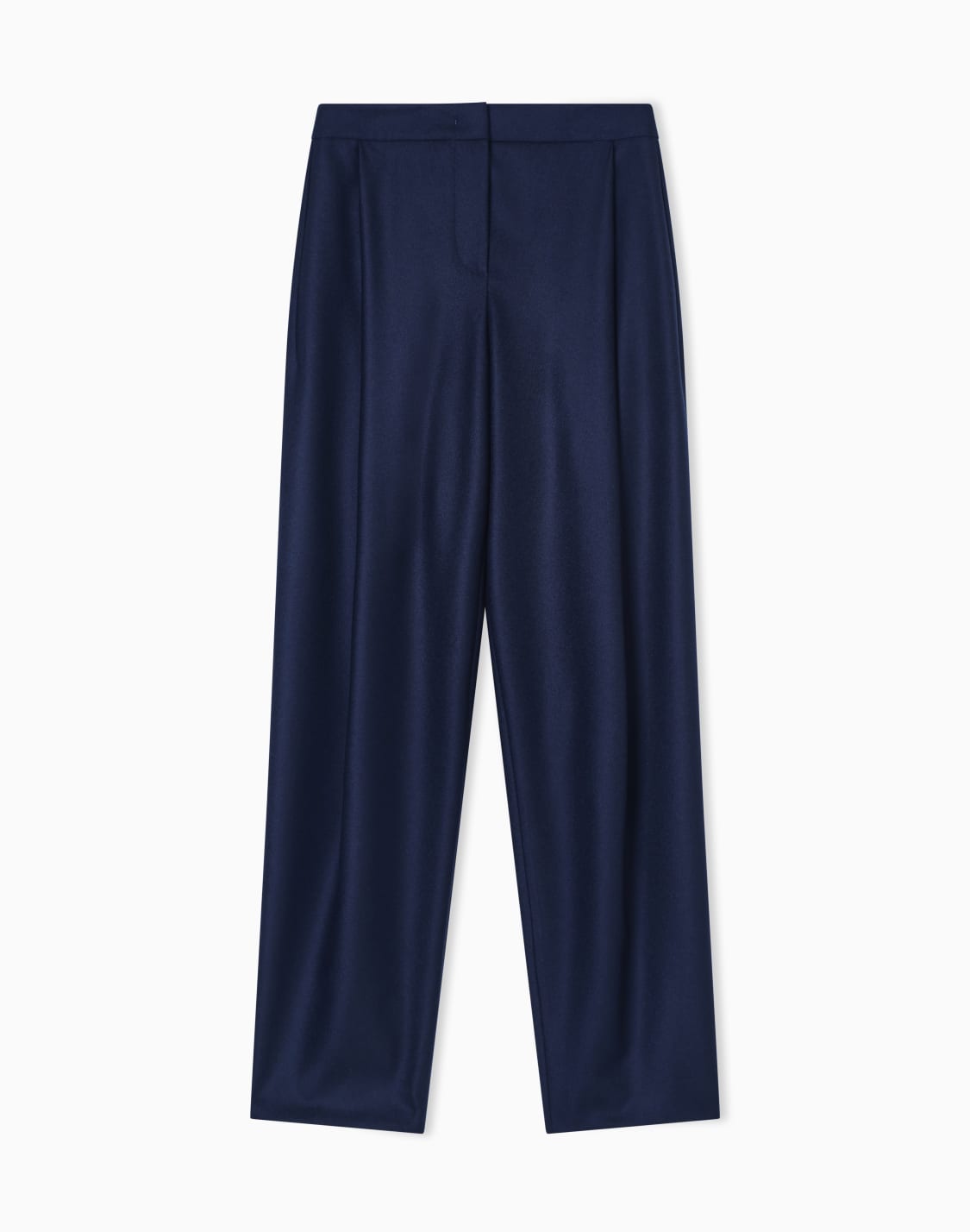 hose-mit-einer-bundfalte-aus-kaschmirflanell-blau--giorgio-armani