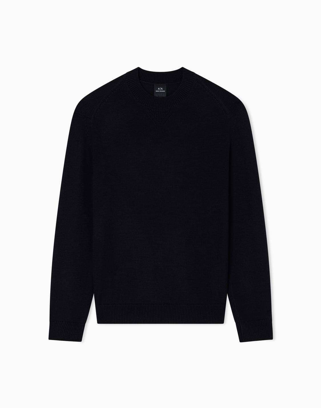 pull-col-rond-en-laine-et-coton-noir--armani-exchange