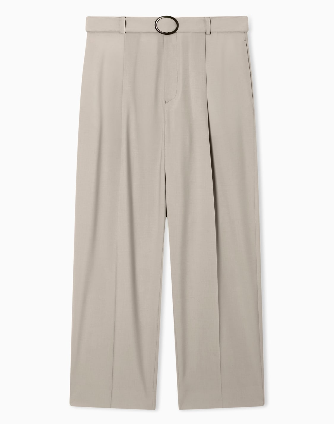 trousers-with-pleats-and-belt-in-stretch-wool-canvas-beige--emporio-armani