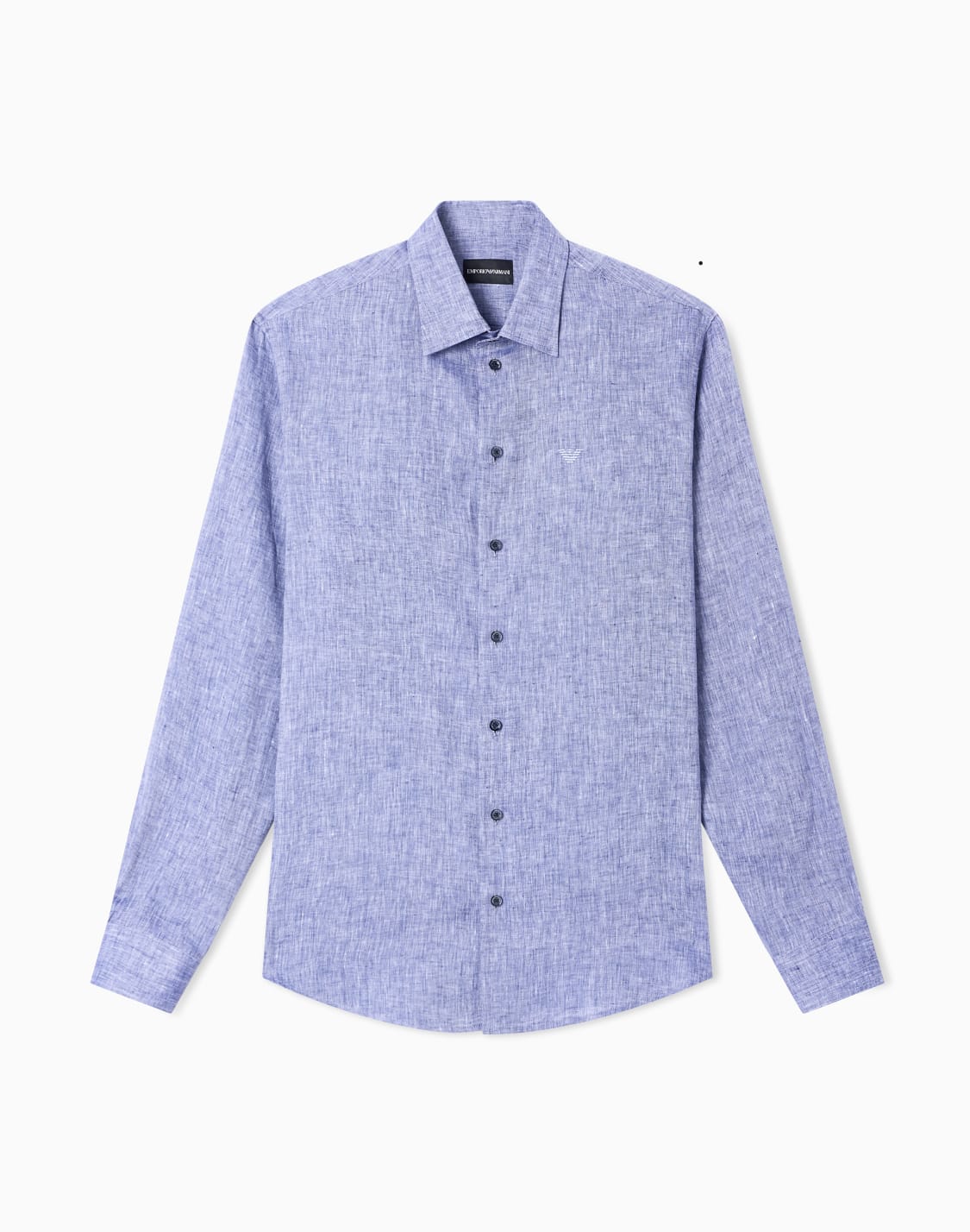 solid-color-linen-shirt-blue--emporio-armani