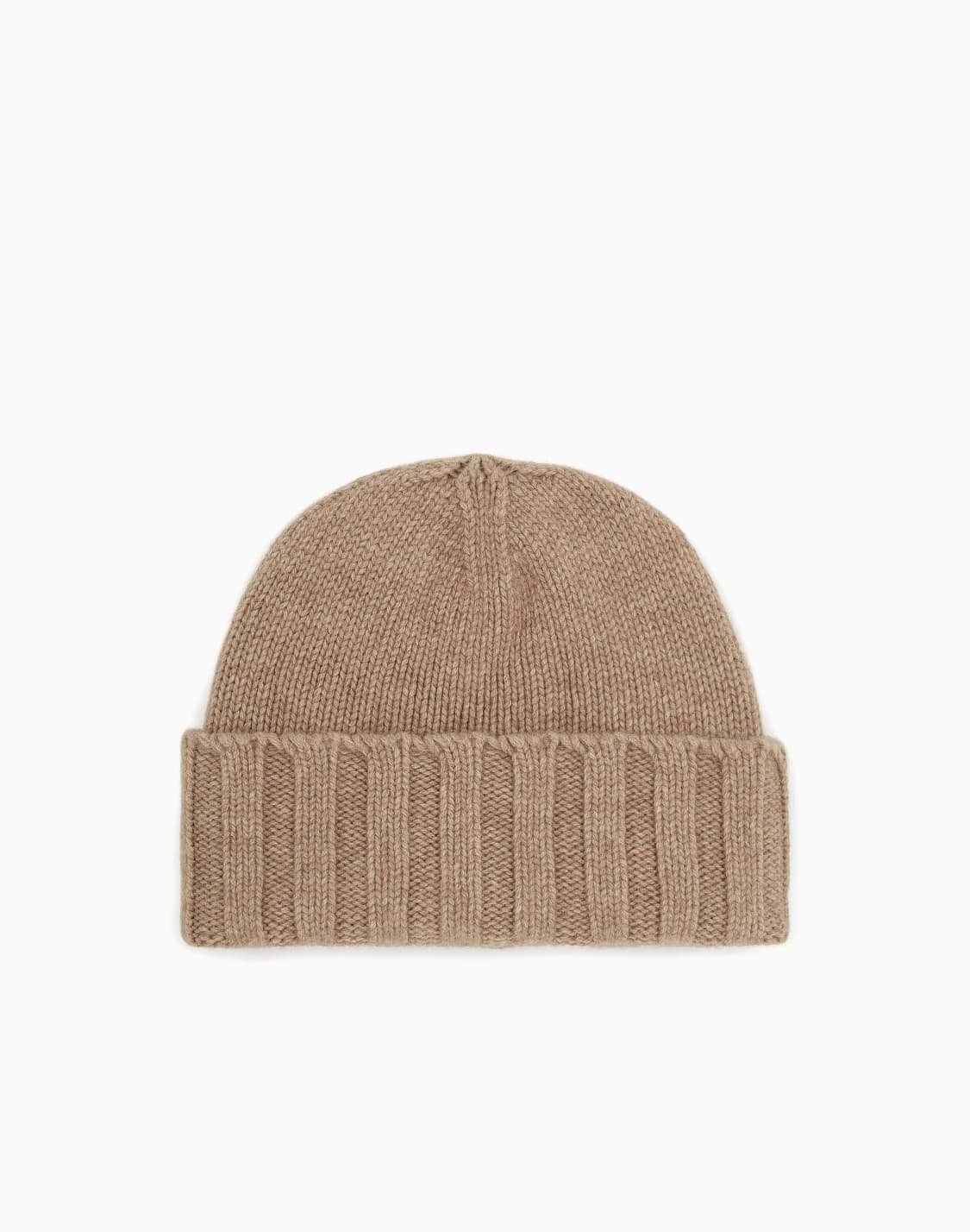 ribbed-cashmere-beanie-beige--emporio-armani