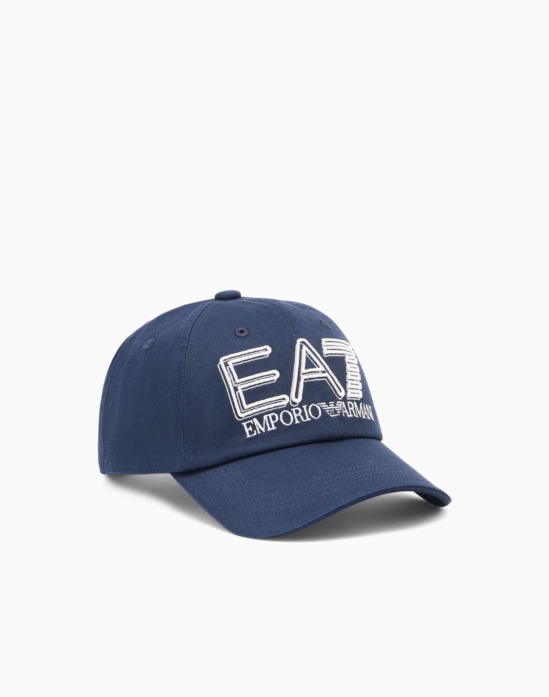 cotton-baseball-hat-with-visor-navy-blue--ea7