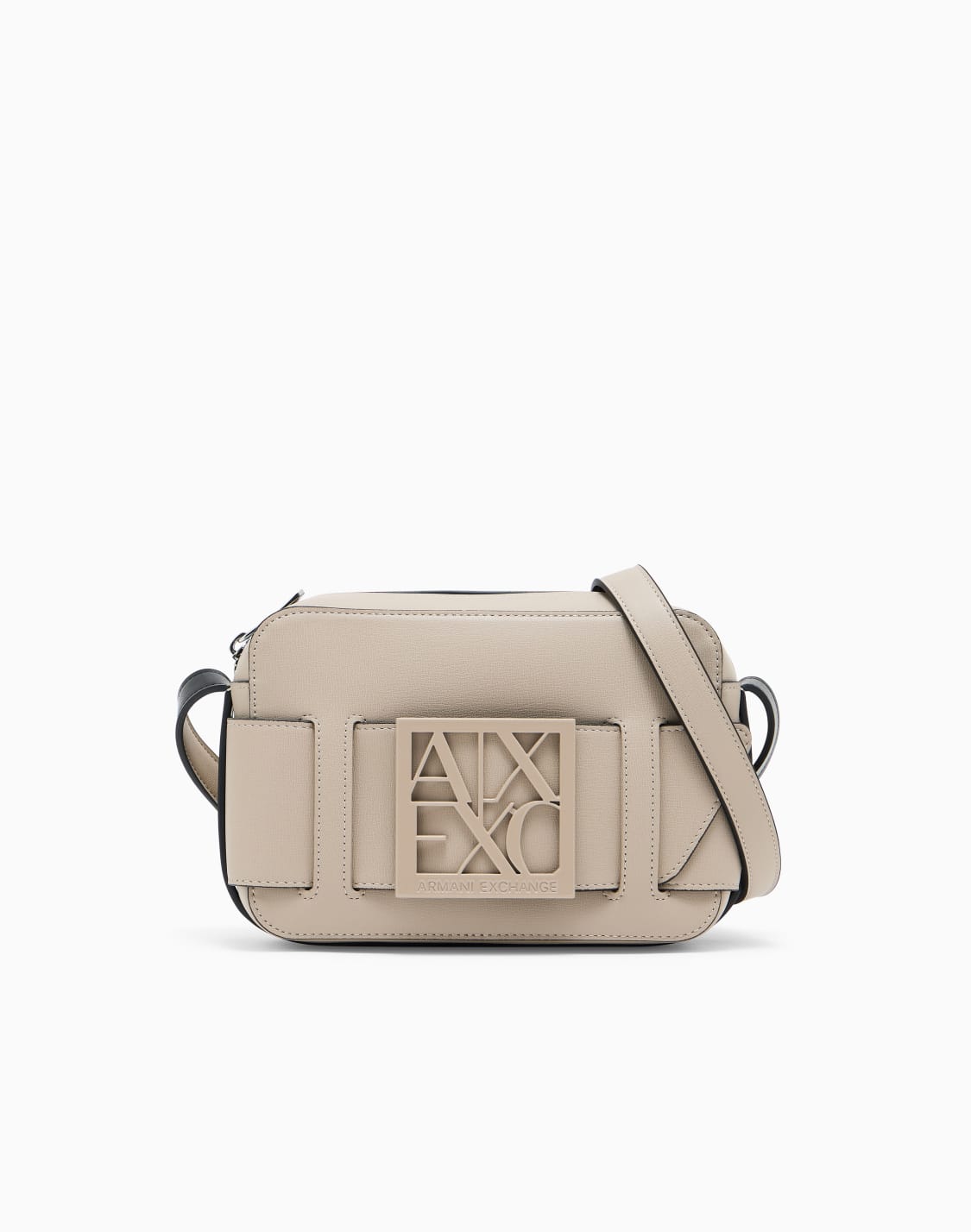 camera-case-with-adjustable-shoulder-strap-beige--armani-exchange