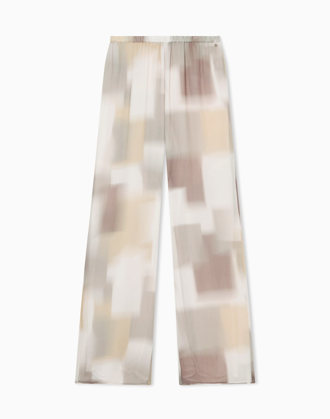 クリンクルィスコス-シアリラックスパンツ-ベジュ--armani-exchange