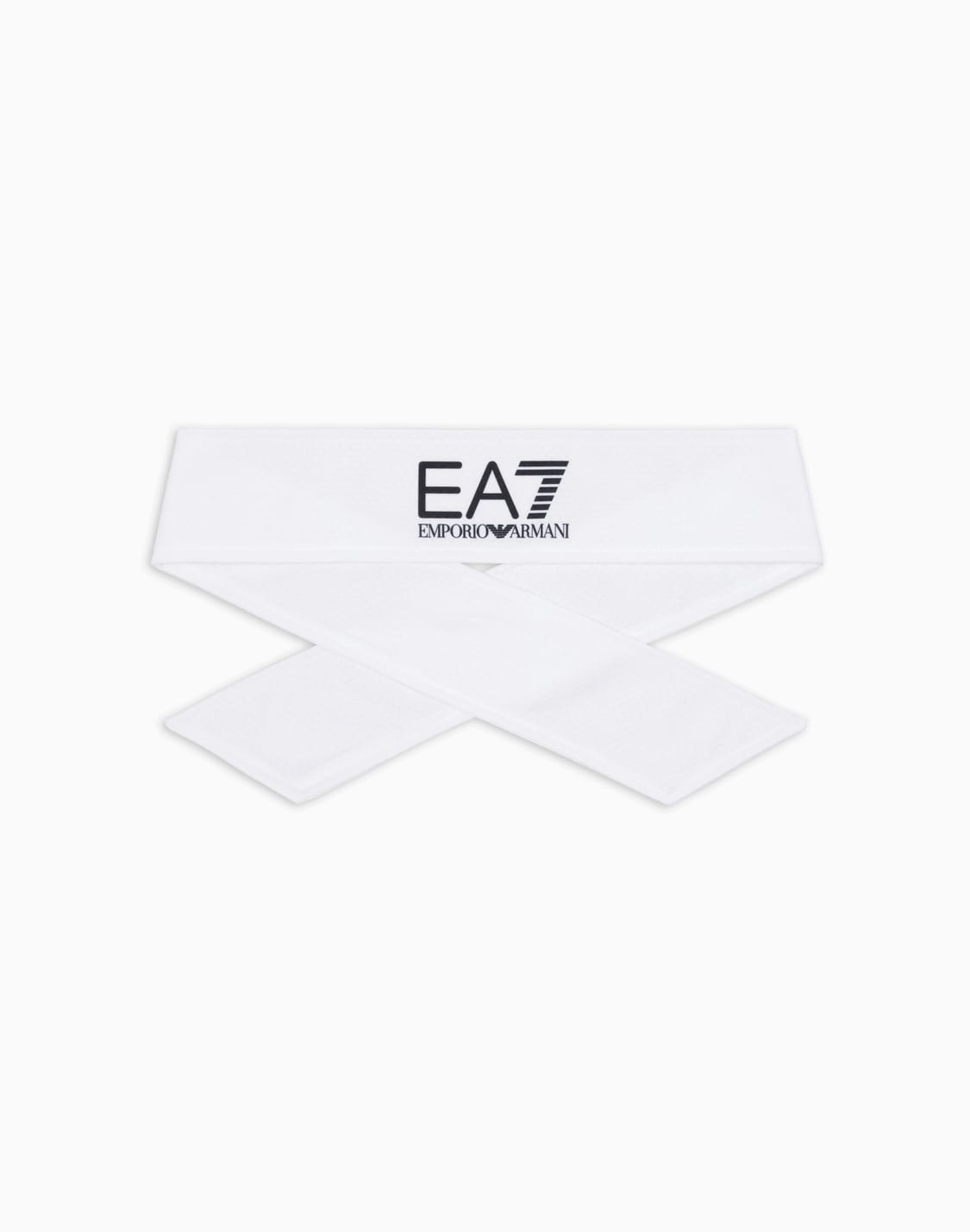 fascia-tennis-pro-in-misto-cotone-bianco--ea7