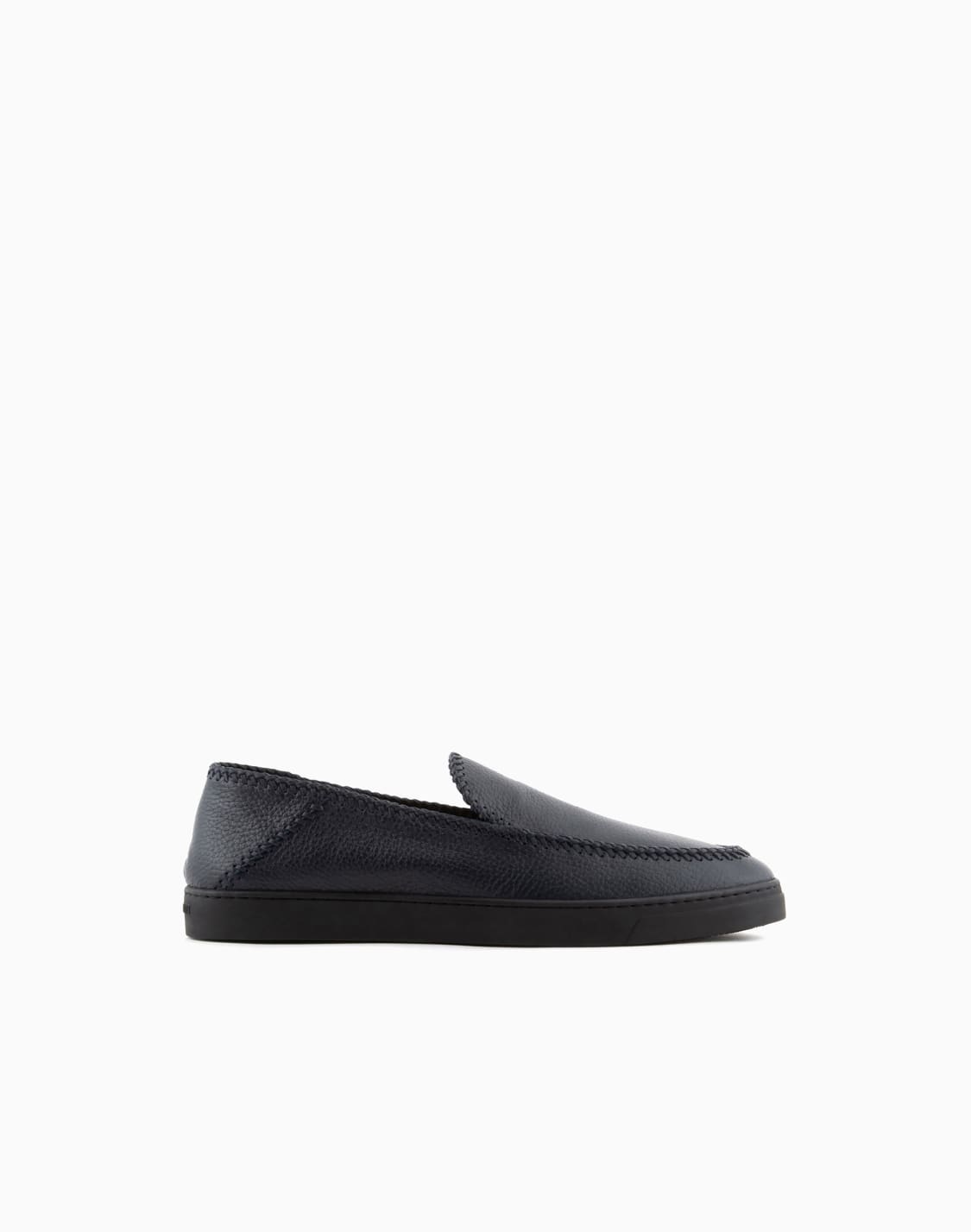 galleria-3-deerskin-slip-ons-with-threading-navy_blue--giorgio-armani