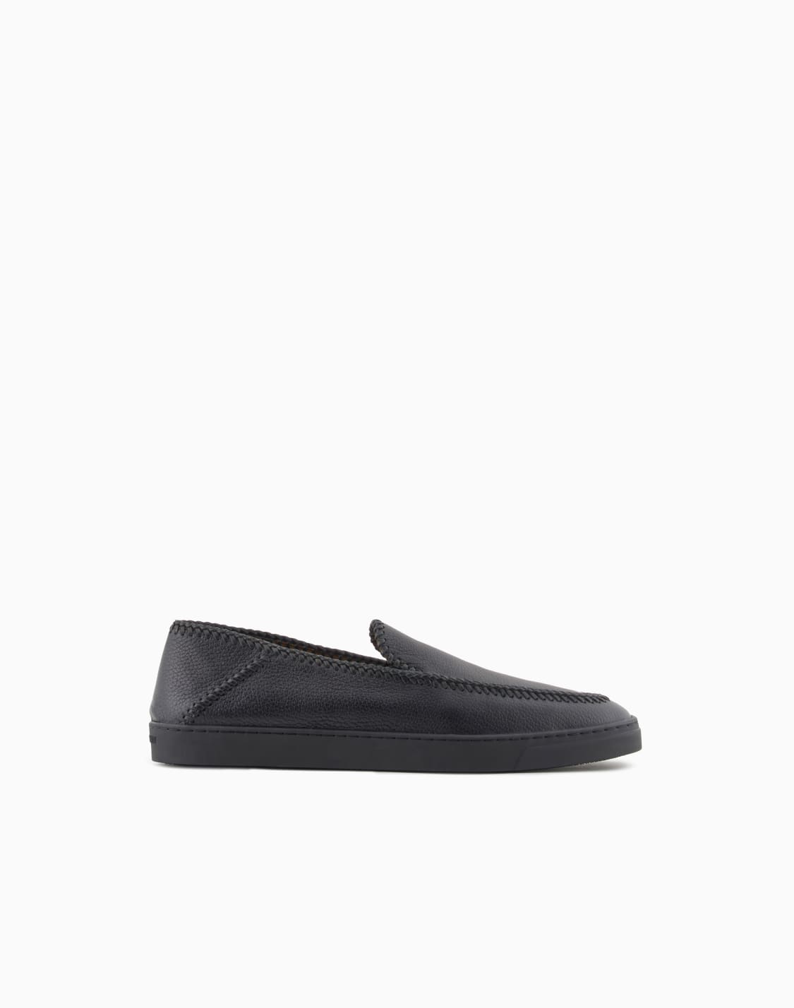 galleria-3-deerskin-slip-ons-with-threading-black--giorgio-armani