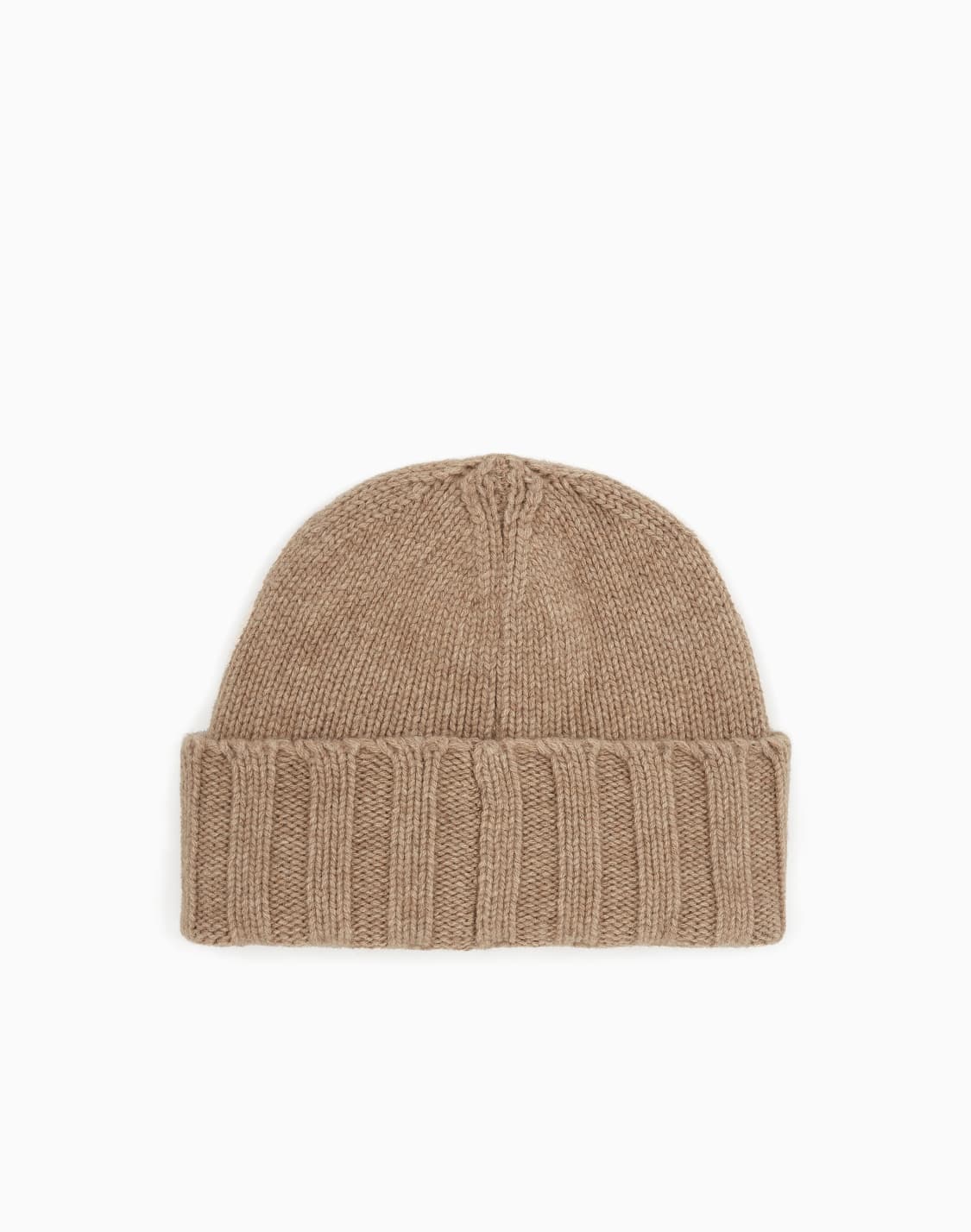 ribbed-cashmere-beanie-beige--emporio-armani