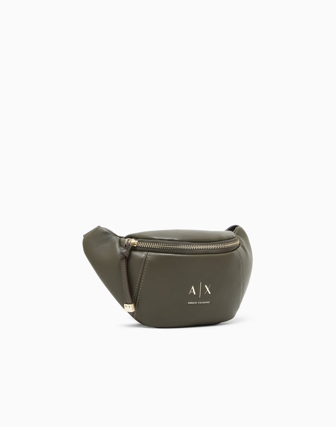 axロゴ-ベルトライクミニボディバッグ-グリン--armani-exchange