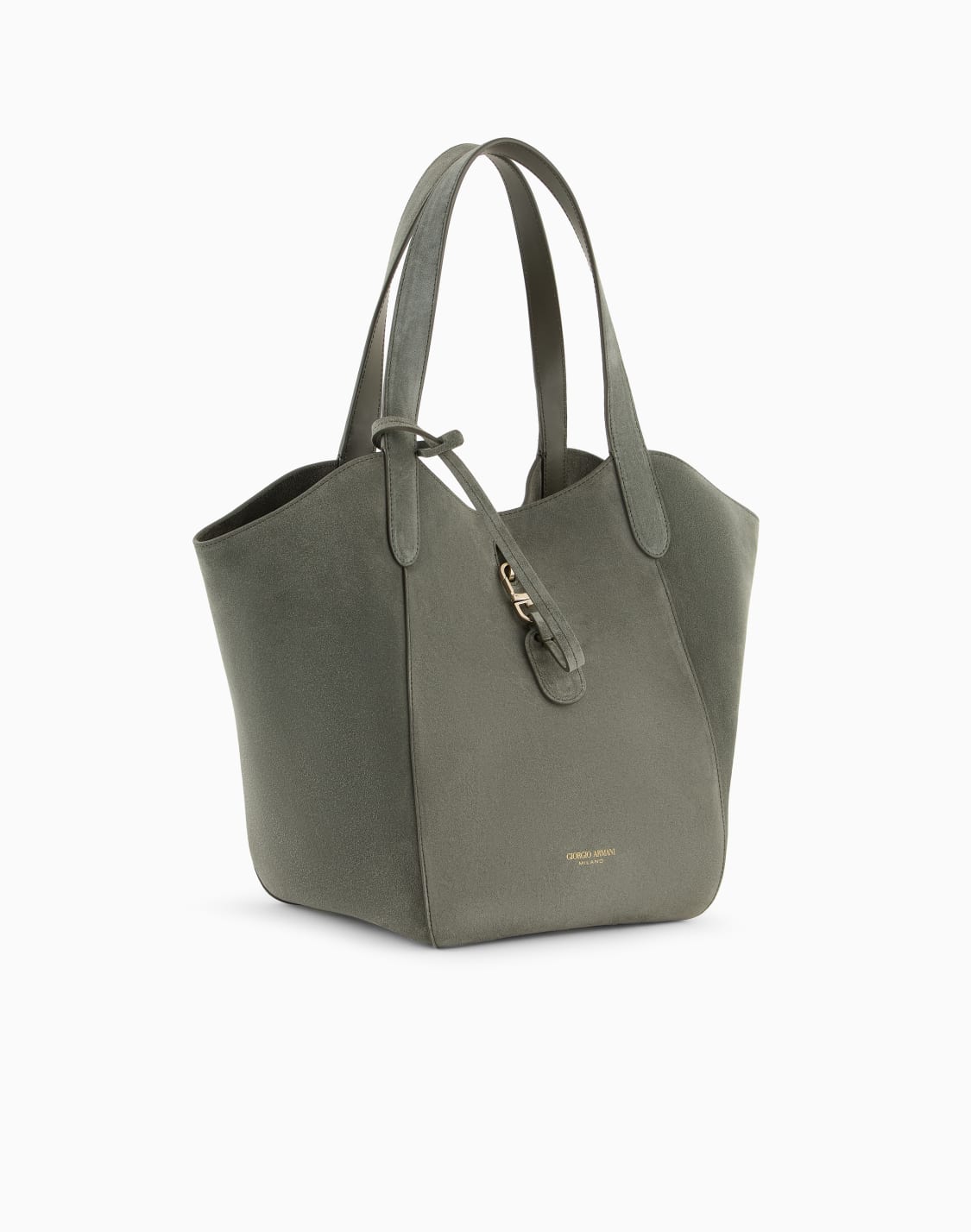 medium-suede-handbag-green--giorgio-armani