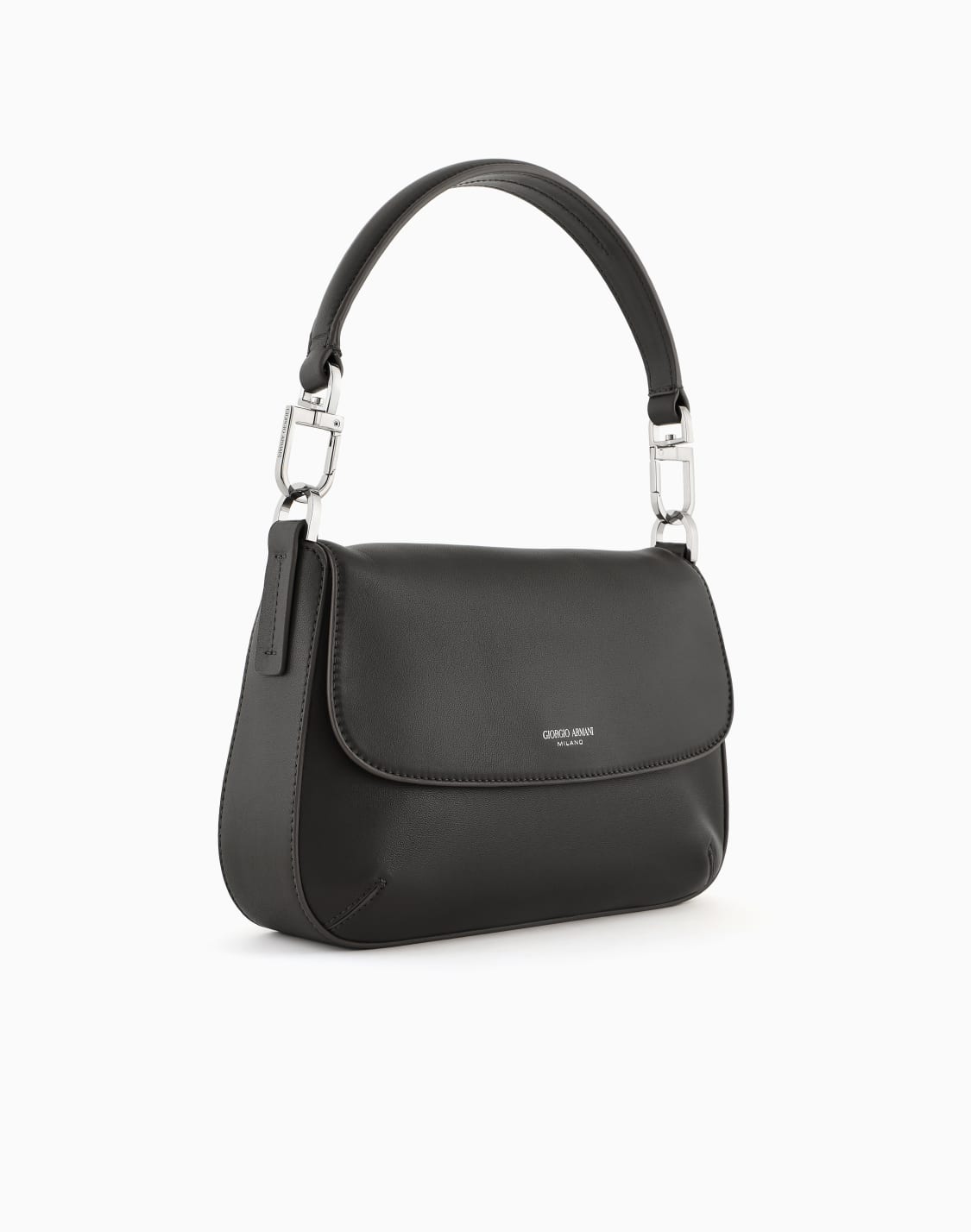 ジョルジオ-アルマニ-ラ-プリマ-ソフト-ハンドバッグ-ナッパレザ-スモル-ブラック--giorgio-armani