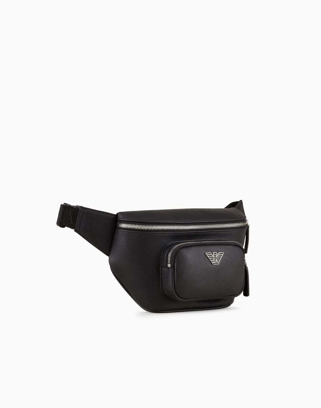 asv-regenerated-saffiano-leather-belt-bag-with-eagle-plate-black--emporio-armani