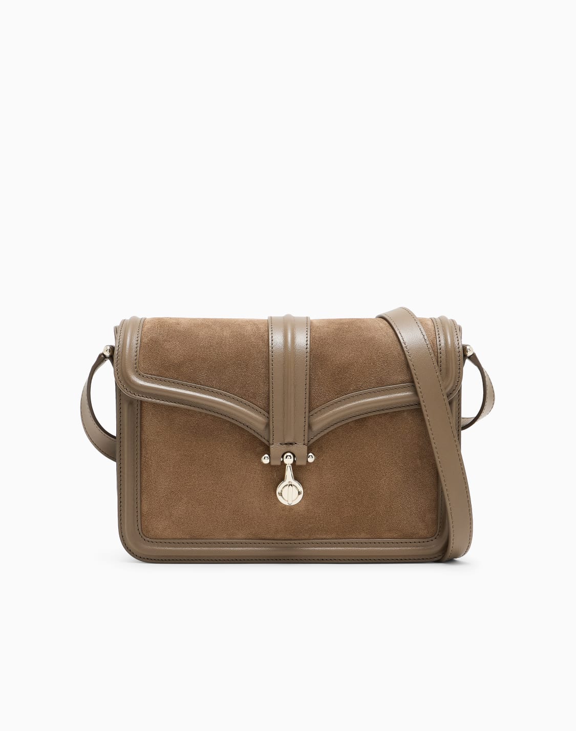 クロスボディバッグ-スエドスムスレザ-グリン--giorgio-armani