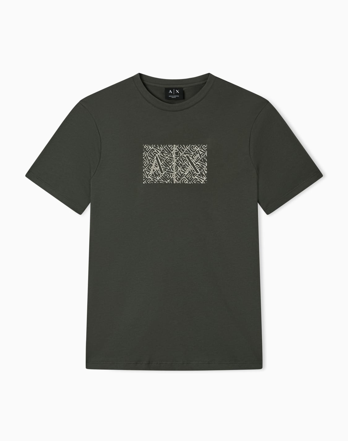 slim-fit-cotton-t-shirt-verde--armani-exchange
