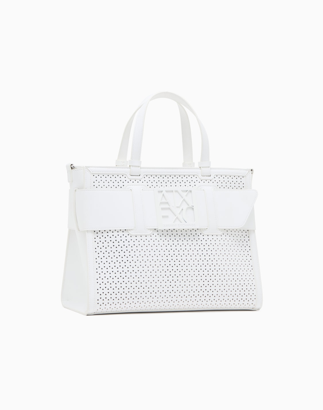 crinkle-effect-fabric-shopper-blanco--armani-exchange