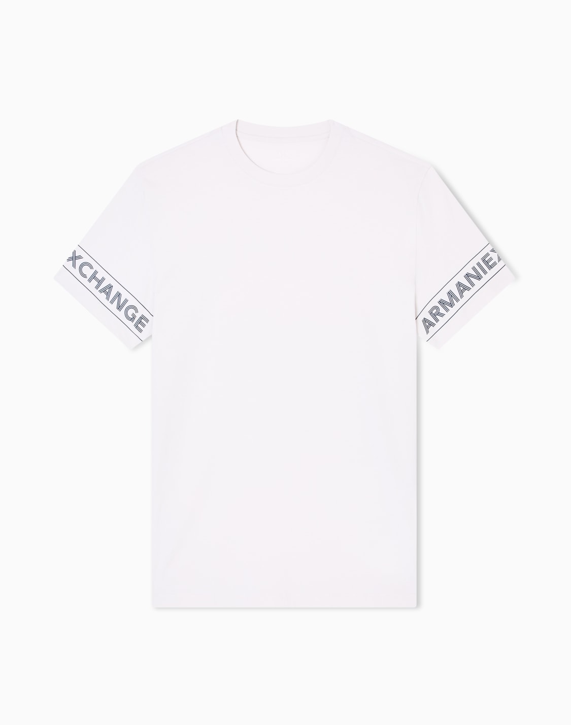 camiseta-de-corte-regular-con-mangas-estampadas-blanco--armani-exchange