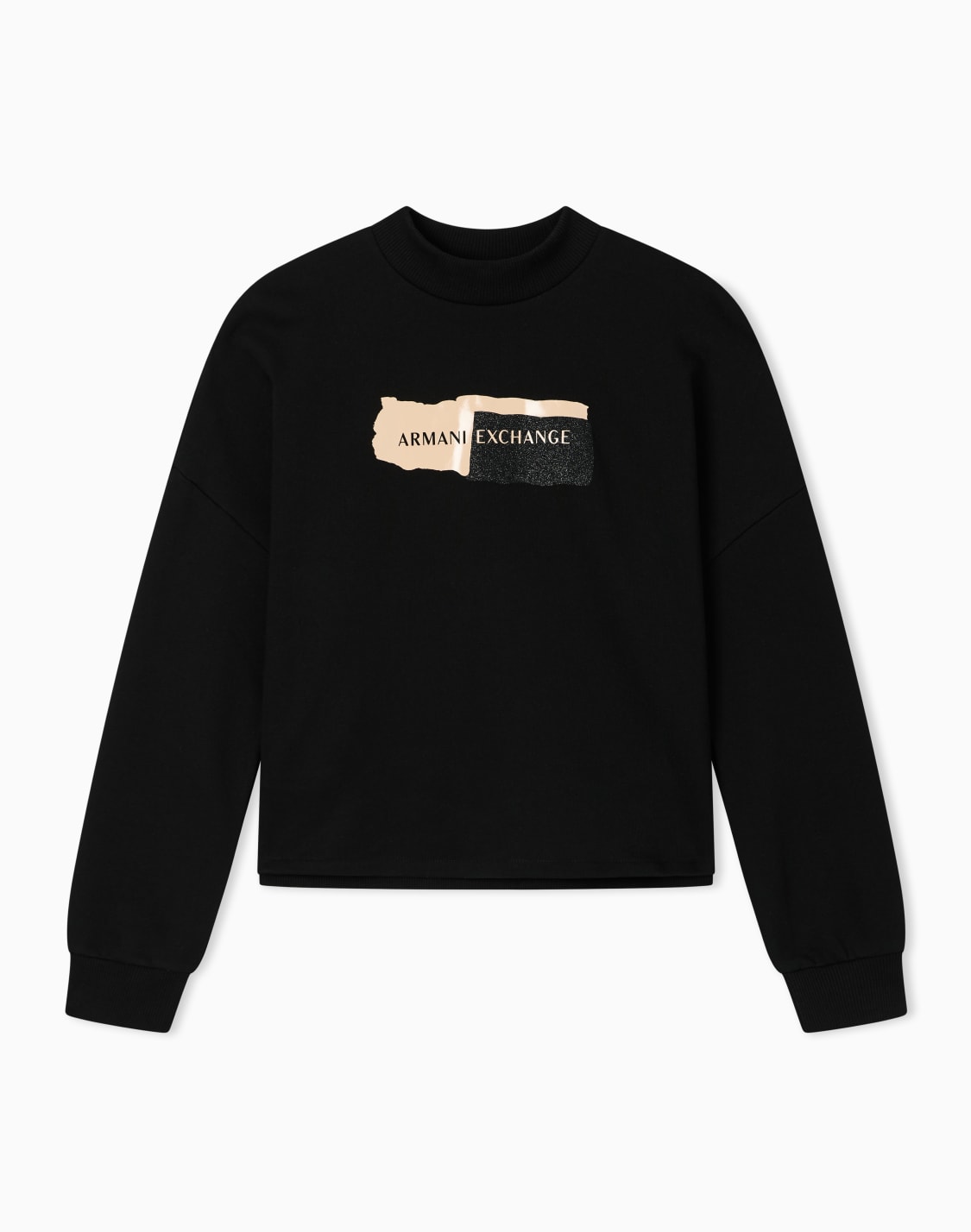 cotton-french-terry-sweatshirt-black--armani-exchange