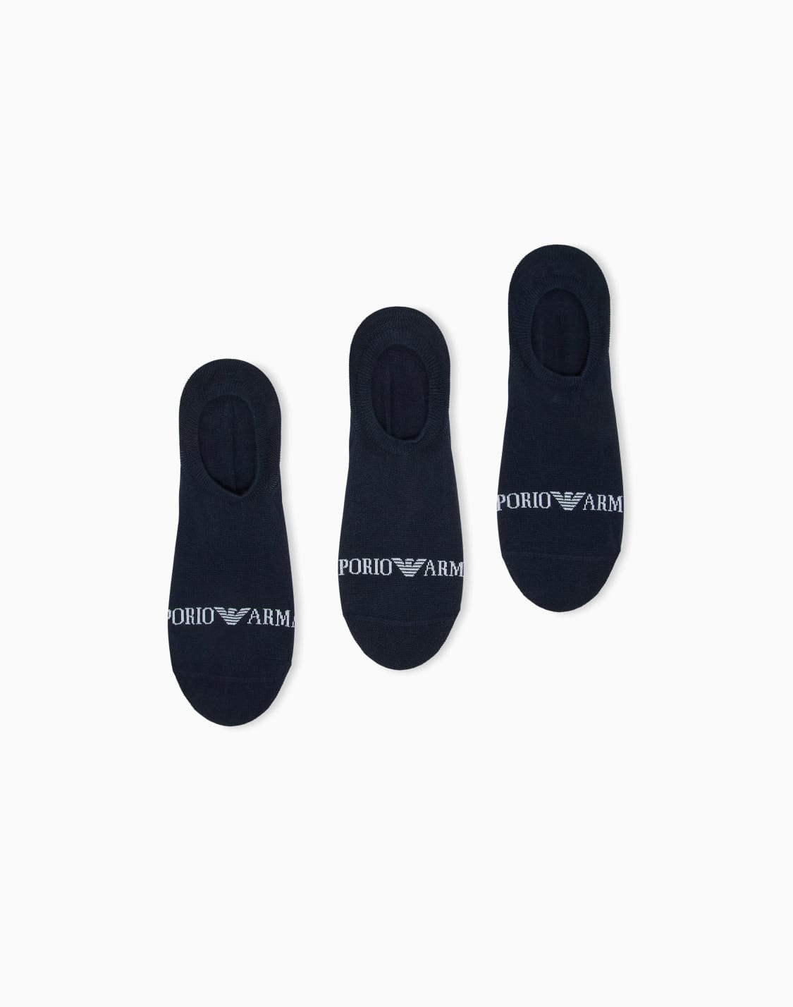 スニカソックス3足セット-extended-logo-ブル--emporio-armani
