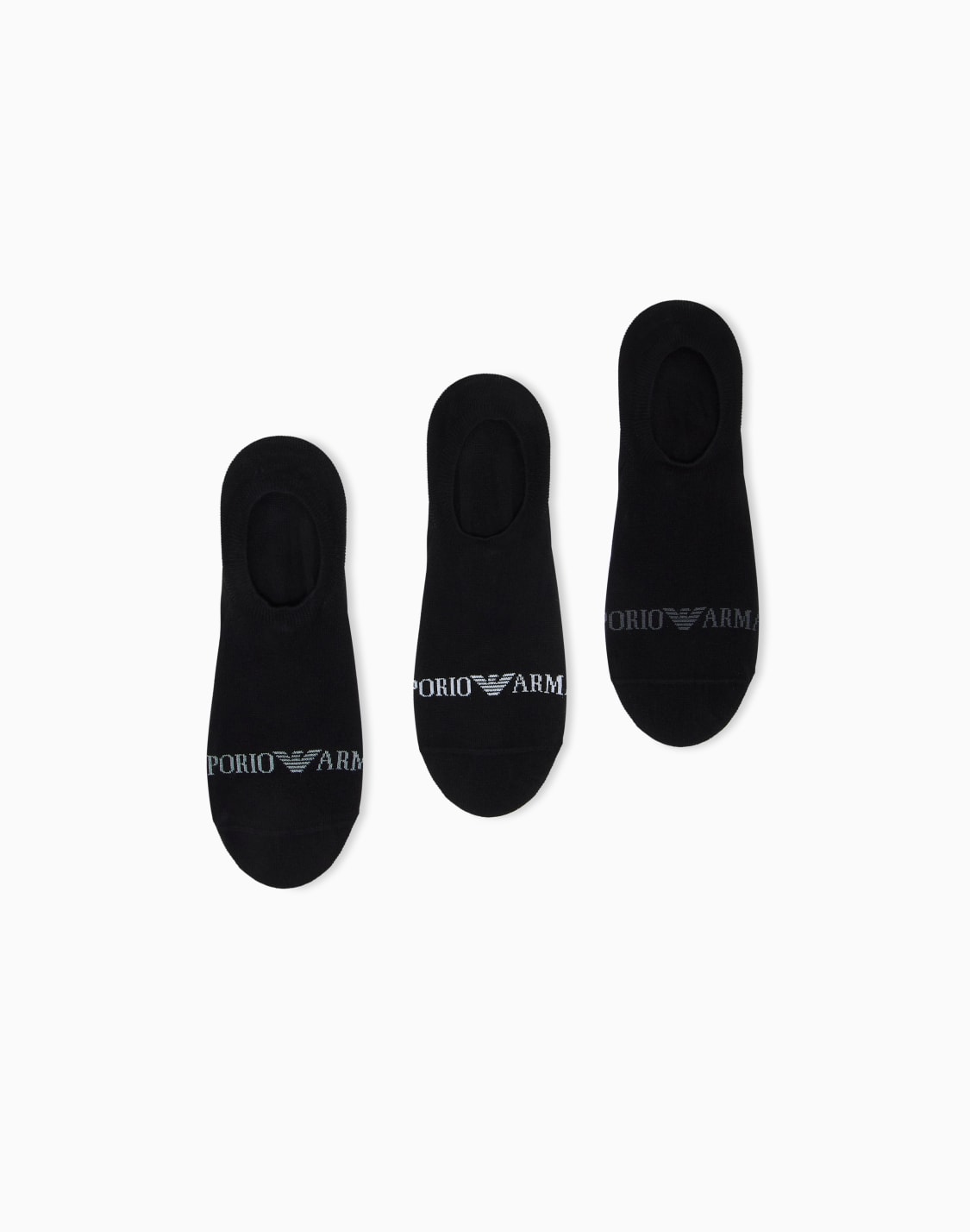 スニカソックス3足セット-extended-logo-ブラック--emporio-armani