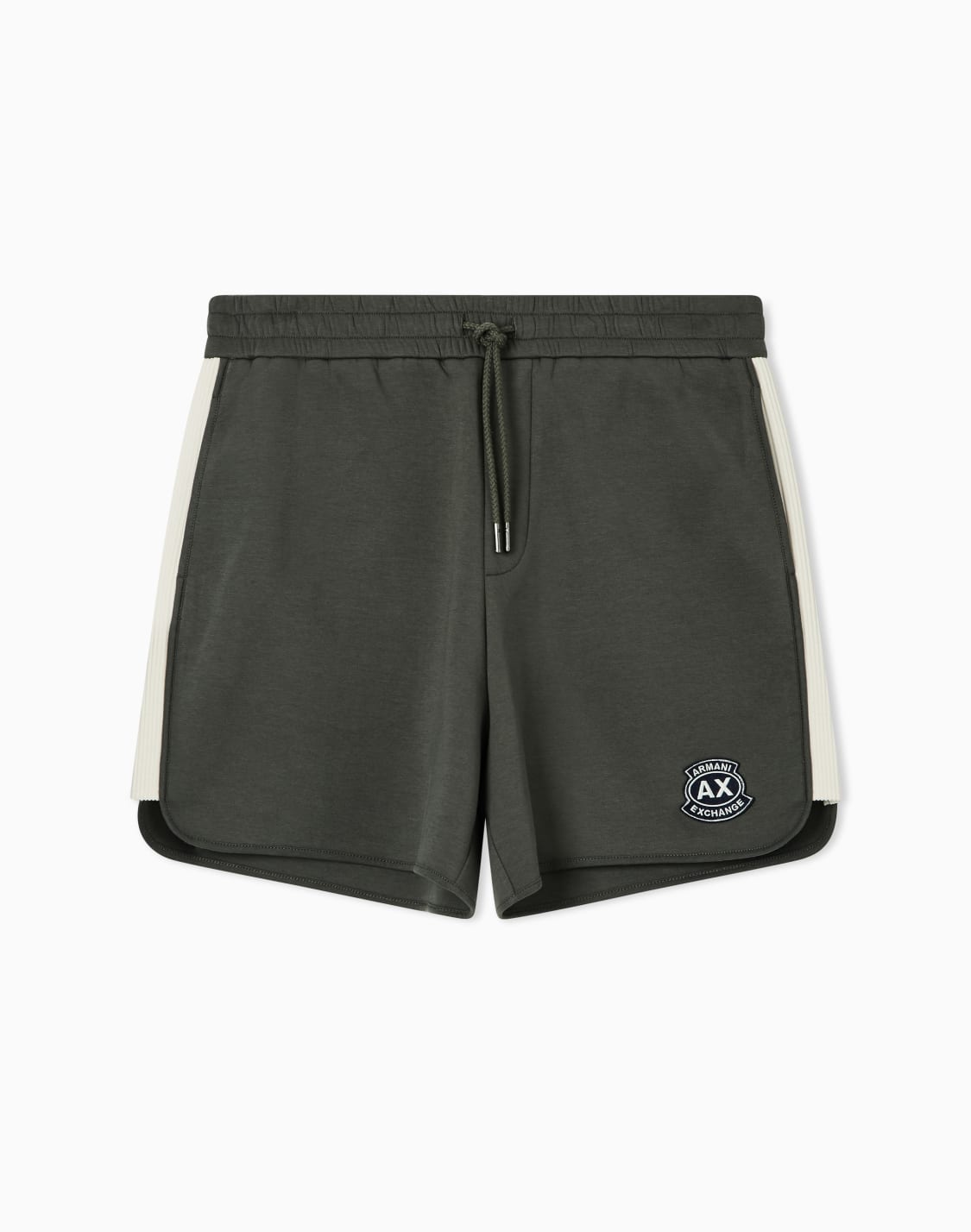 bermuda-shorts-in-cotone-verde--armani-exchange