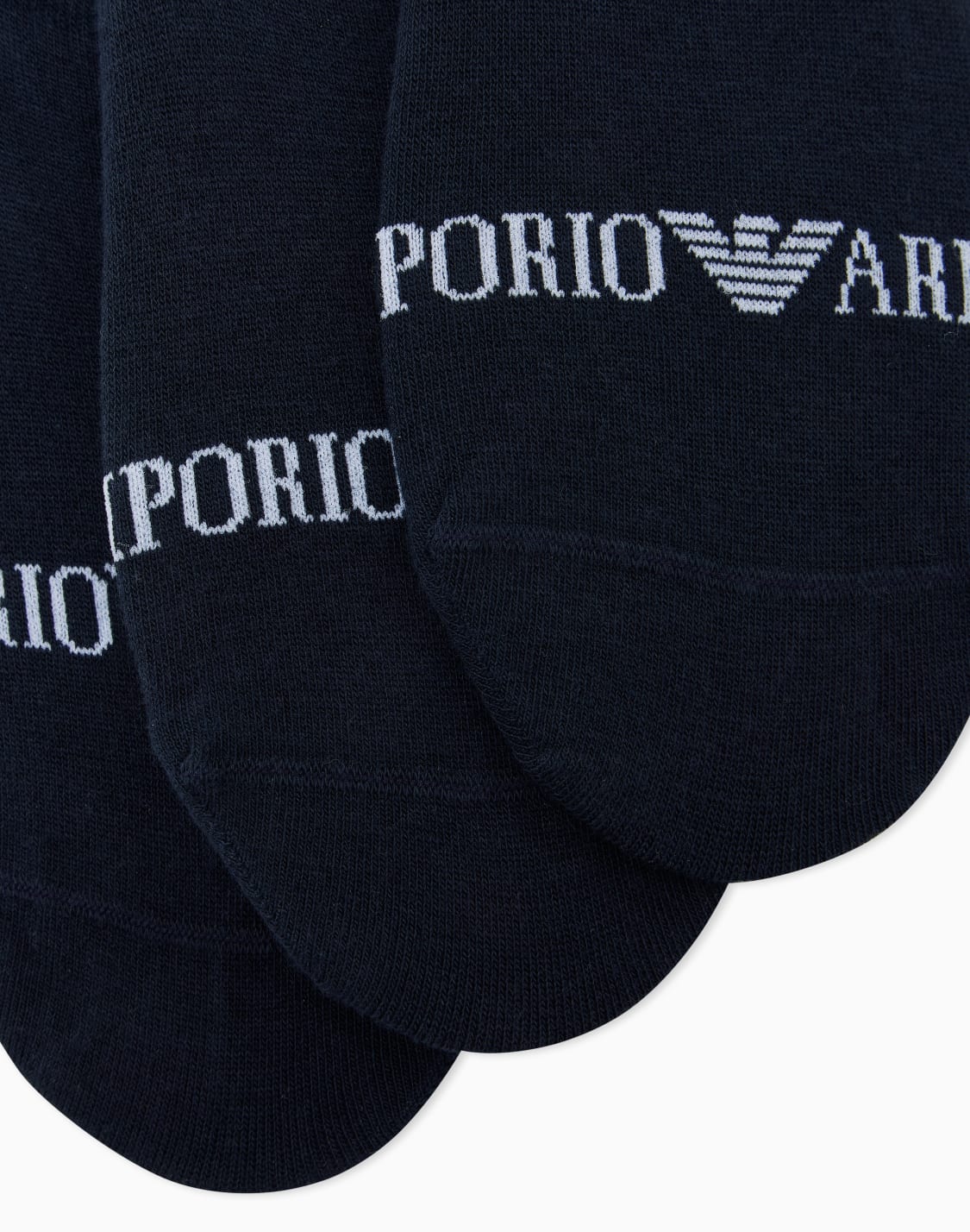 スニカソックス3足セット-extended-logo-ブル--emporio-armani