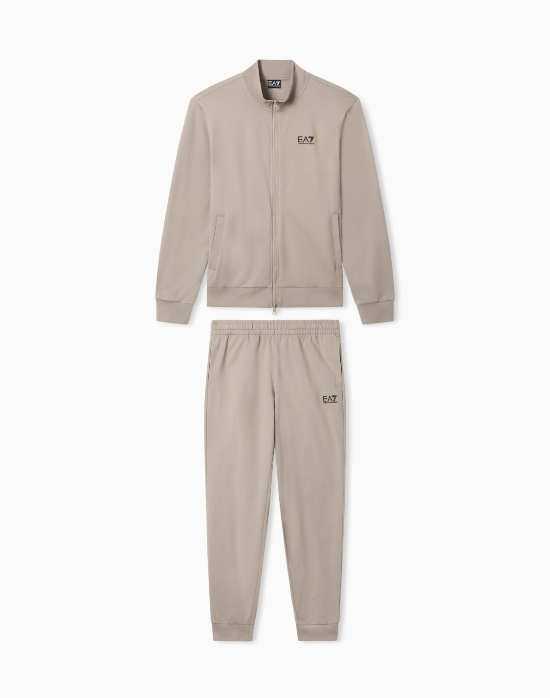 core-identity-sweatshirt-mit-rundhalsausschnitt-aus-baumwolle-beige--ea7