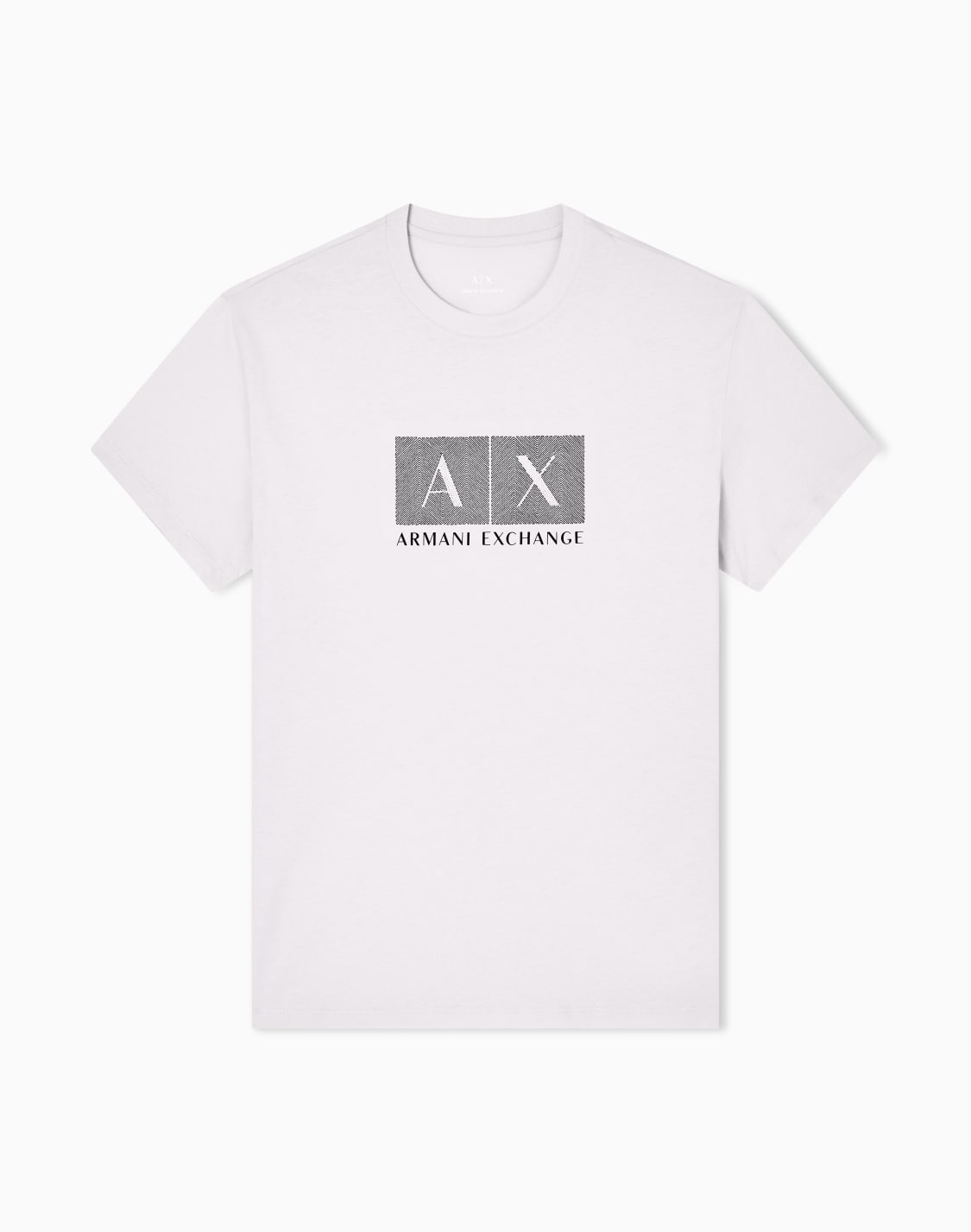 エンブロイダドボックスロゴ-半袖クルネックtシャツ-ホワイト--armani-exchange