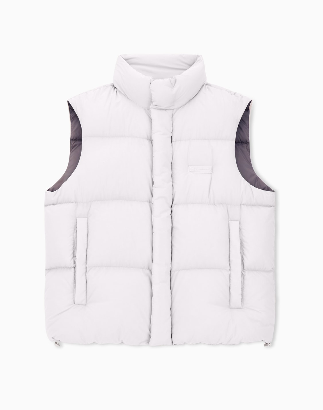 ダウンベスト-ホワイト--armani-exchange