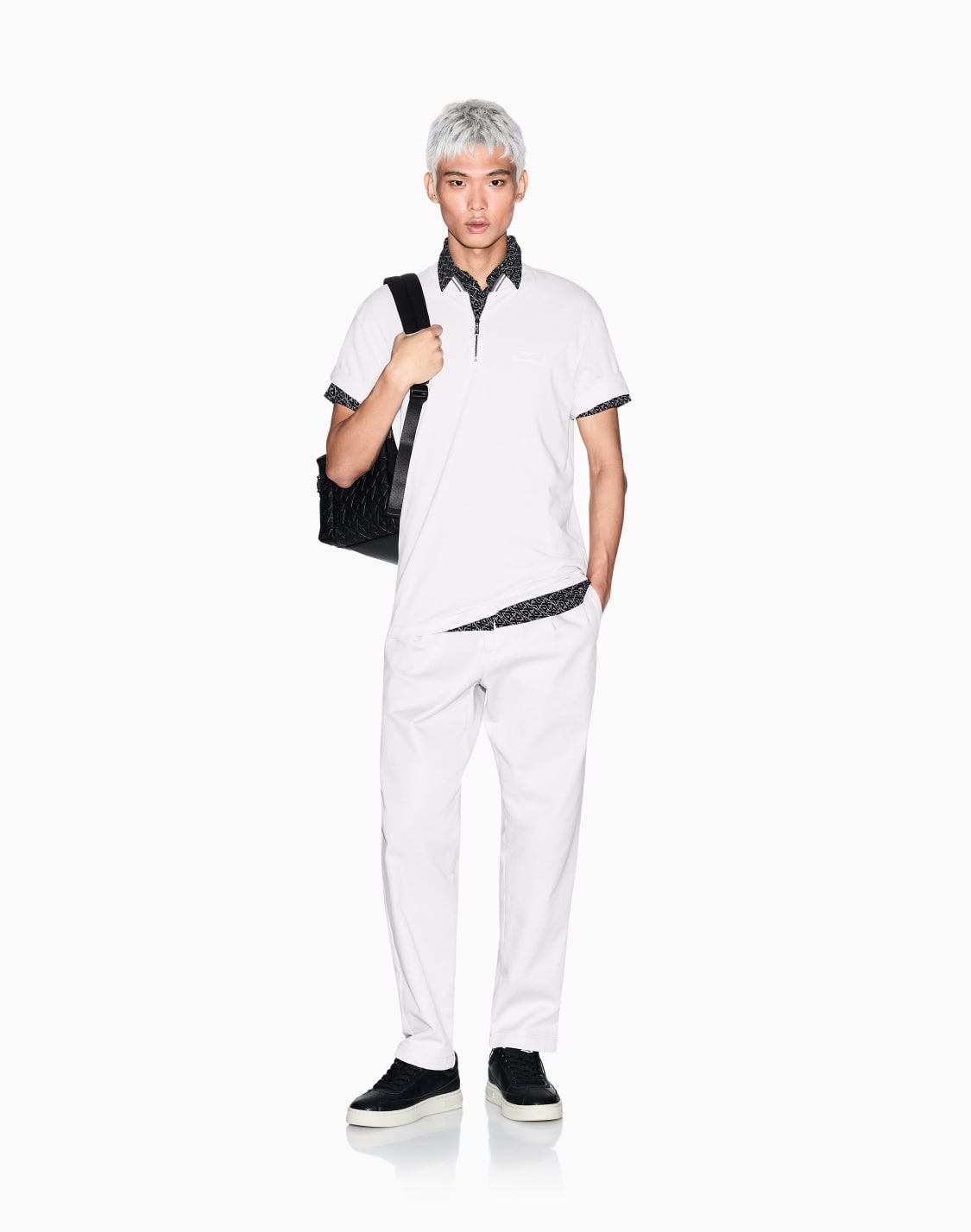 pique-polo-shirt-with-zip-white--armani-exchange