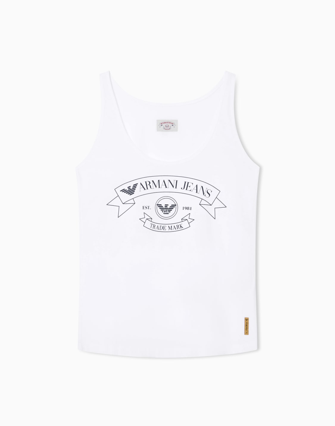 tops-sin-mangas-blanco--emporio-armani