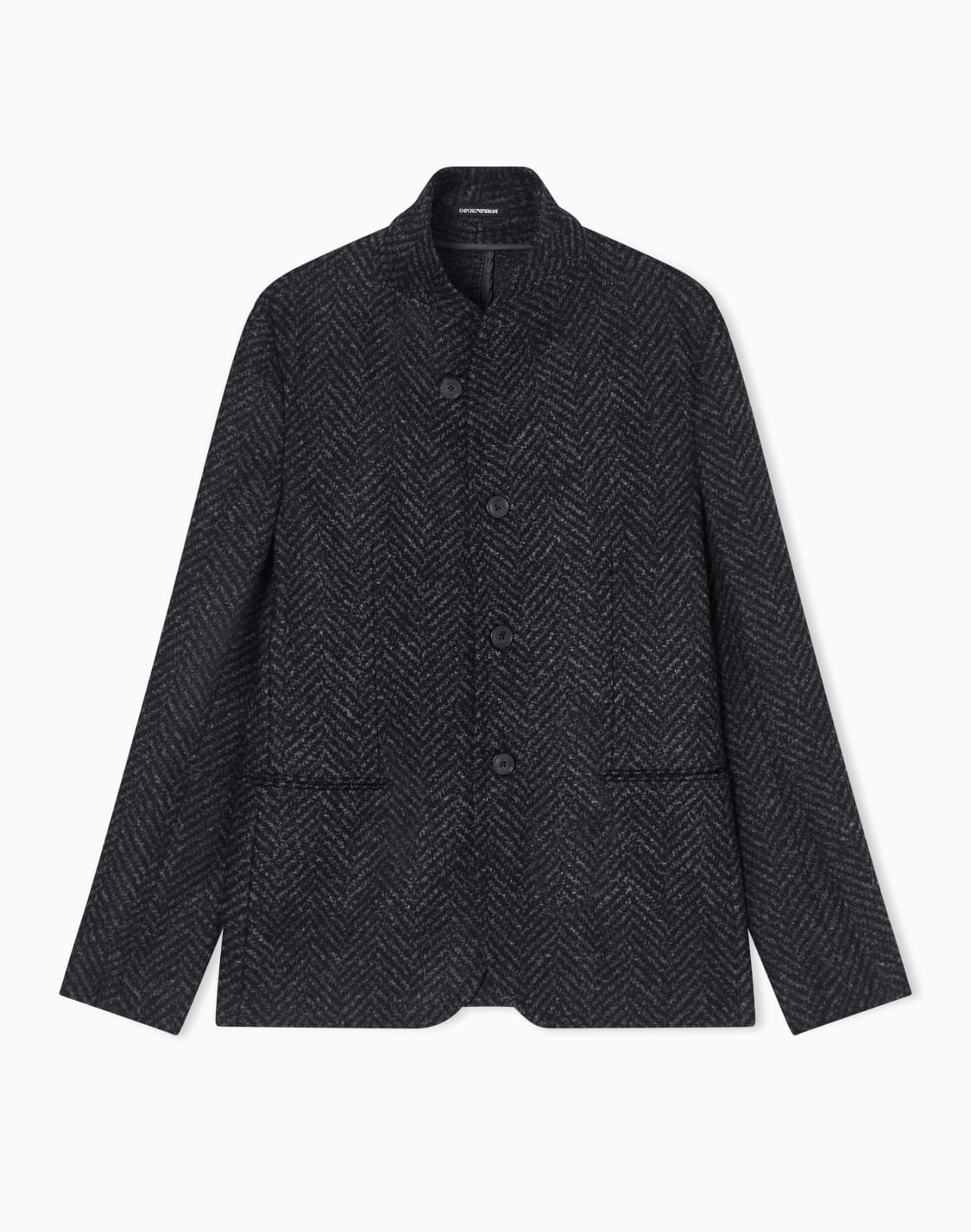 guru-collar-jacket-in-jacquard-jersey-with-a-chevron-motif-black--emporio-armani